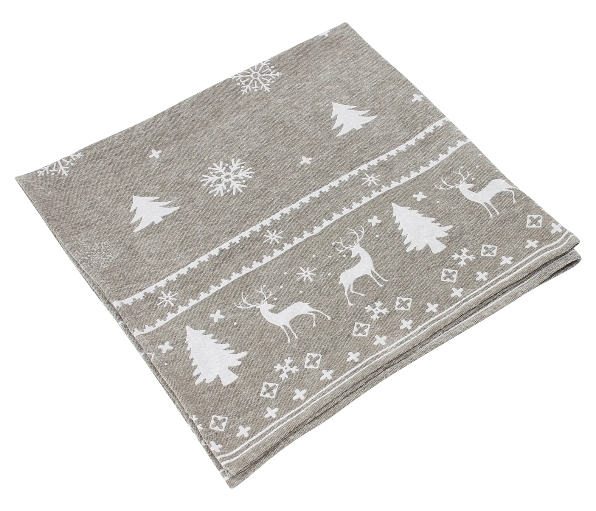 Kuscheldecke "Nordischer Winter"  im Frank Flechtwaren Online Shop für Naturverbunden kaufen