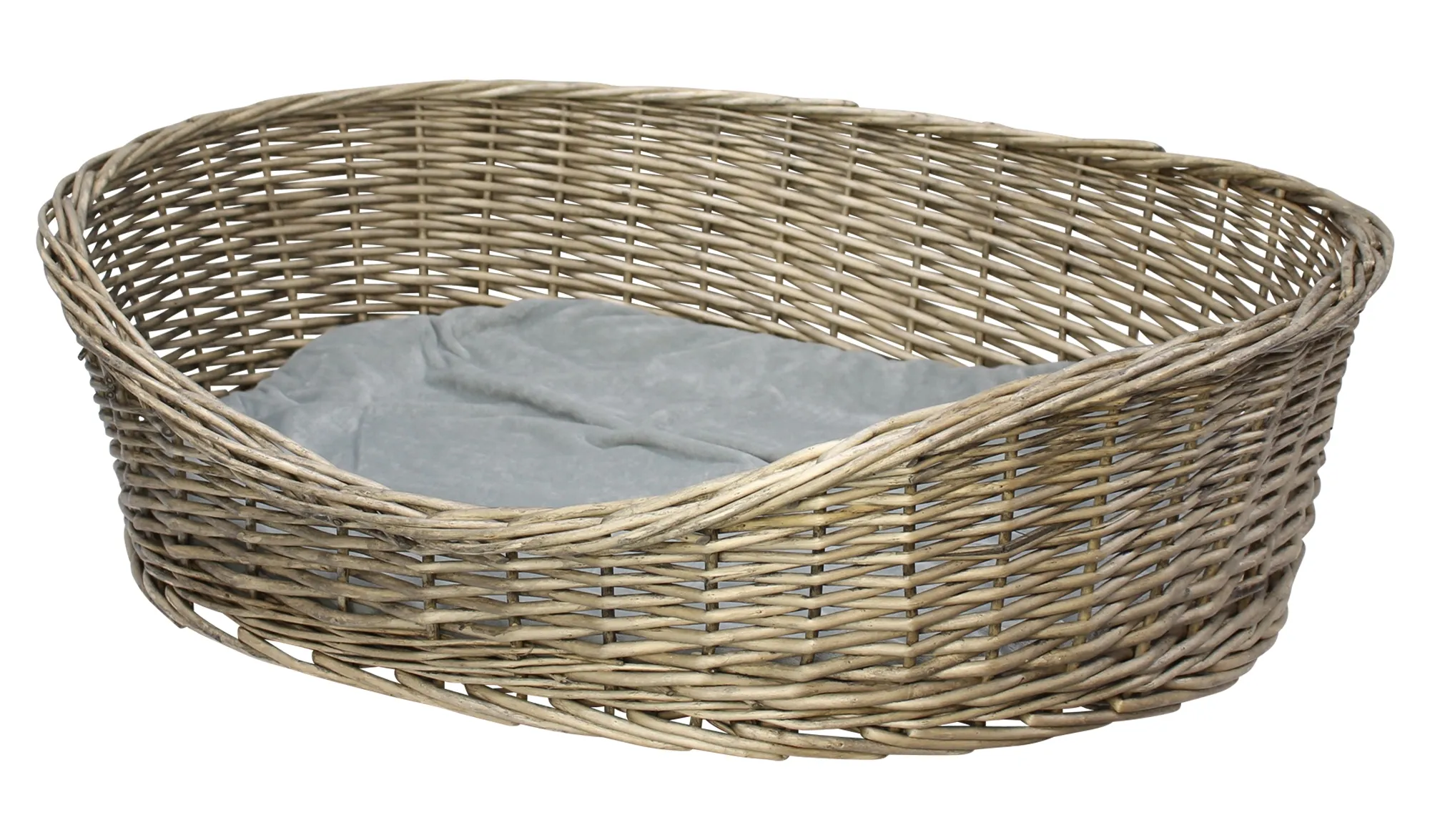 Hundekorb "Grey"  im Frank Flechtwaren Online Shop für Chalet kaufen