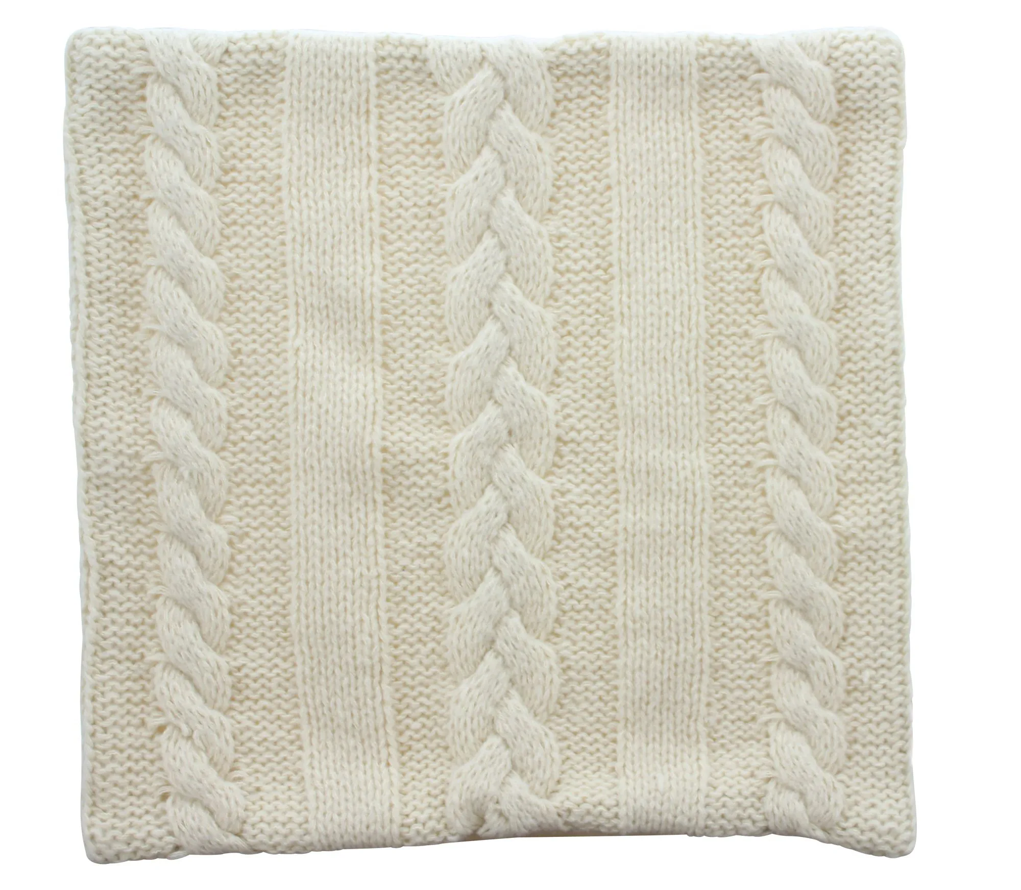 Kissenhülle "Strickmuster"  im Frank Flechtwaren Online Shop für Naturtöne kaufen