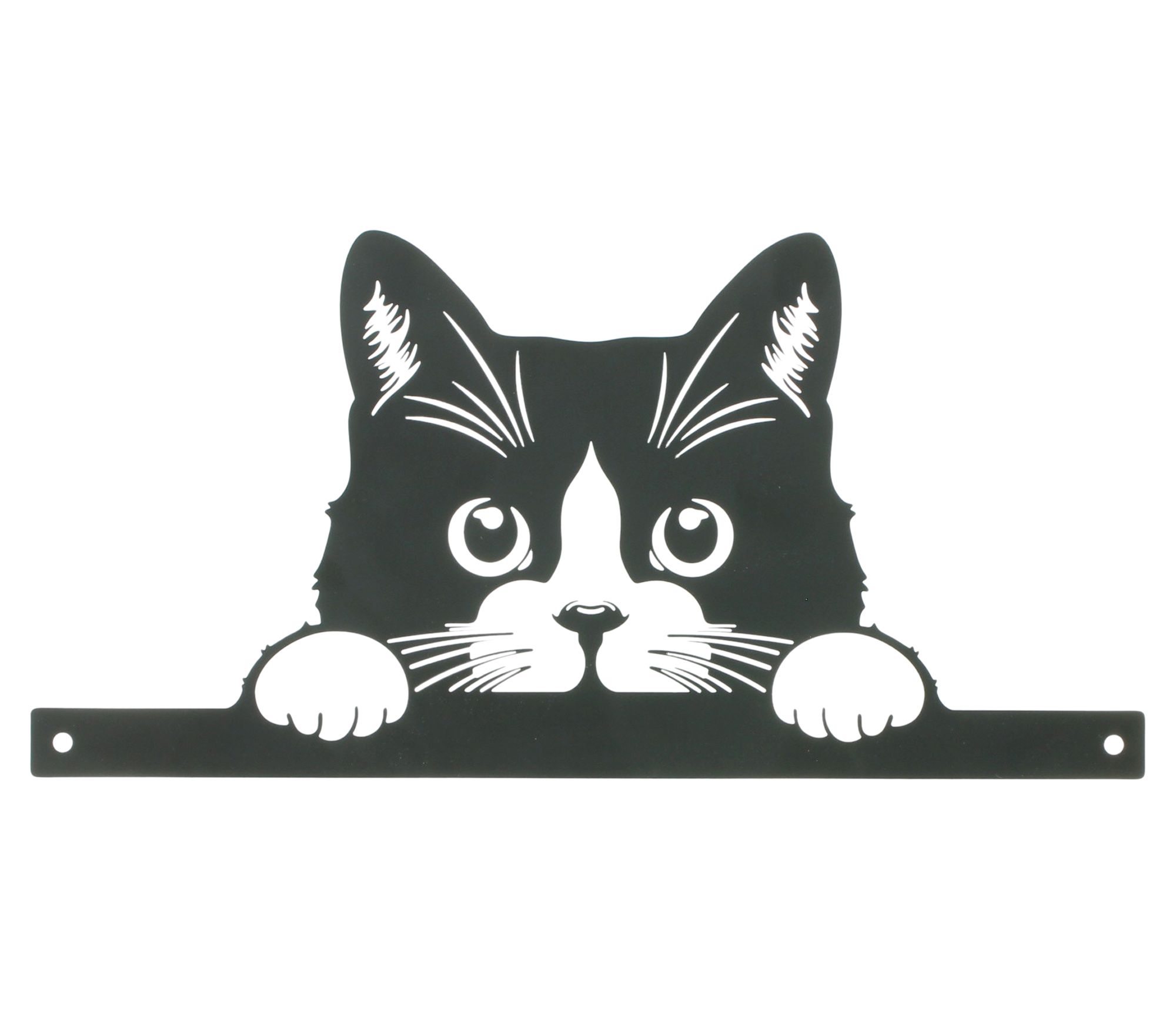 Metall-Katze "Felix"  im Frank Flechtwaren Online Shop für Gerade eingetroffen kaufen