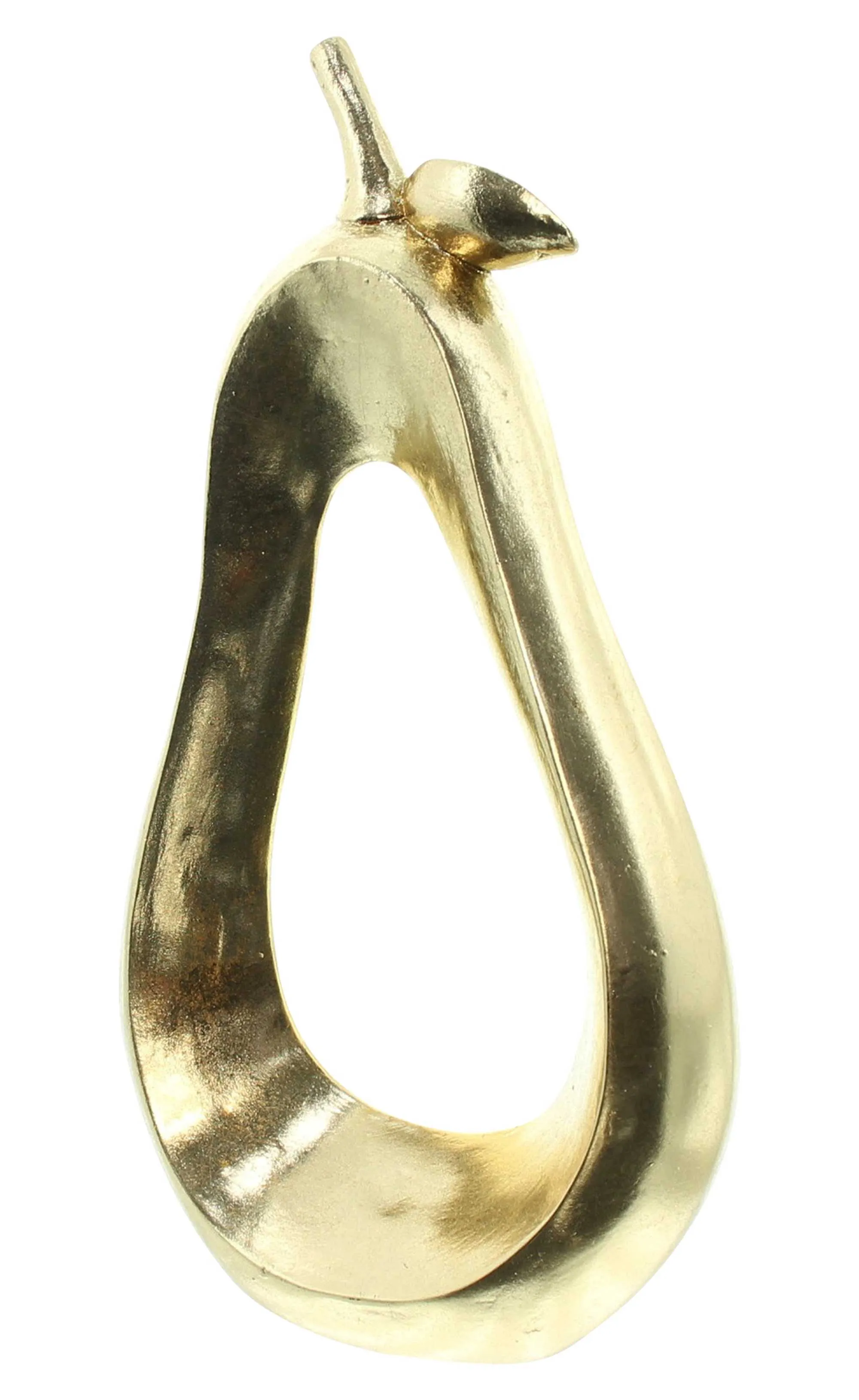 Birne "Gold"  im Frank Flechtwaren Online Shop für Deko- und Wohnaccessoires kaufen