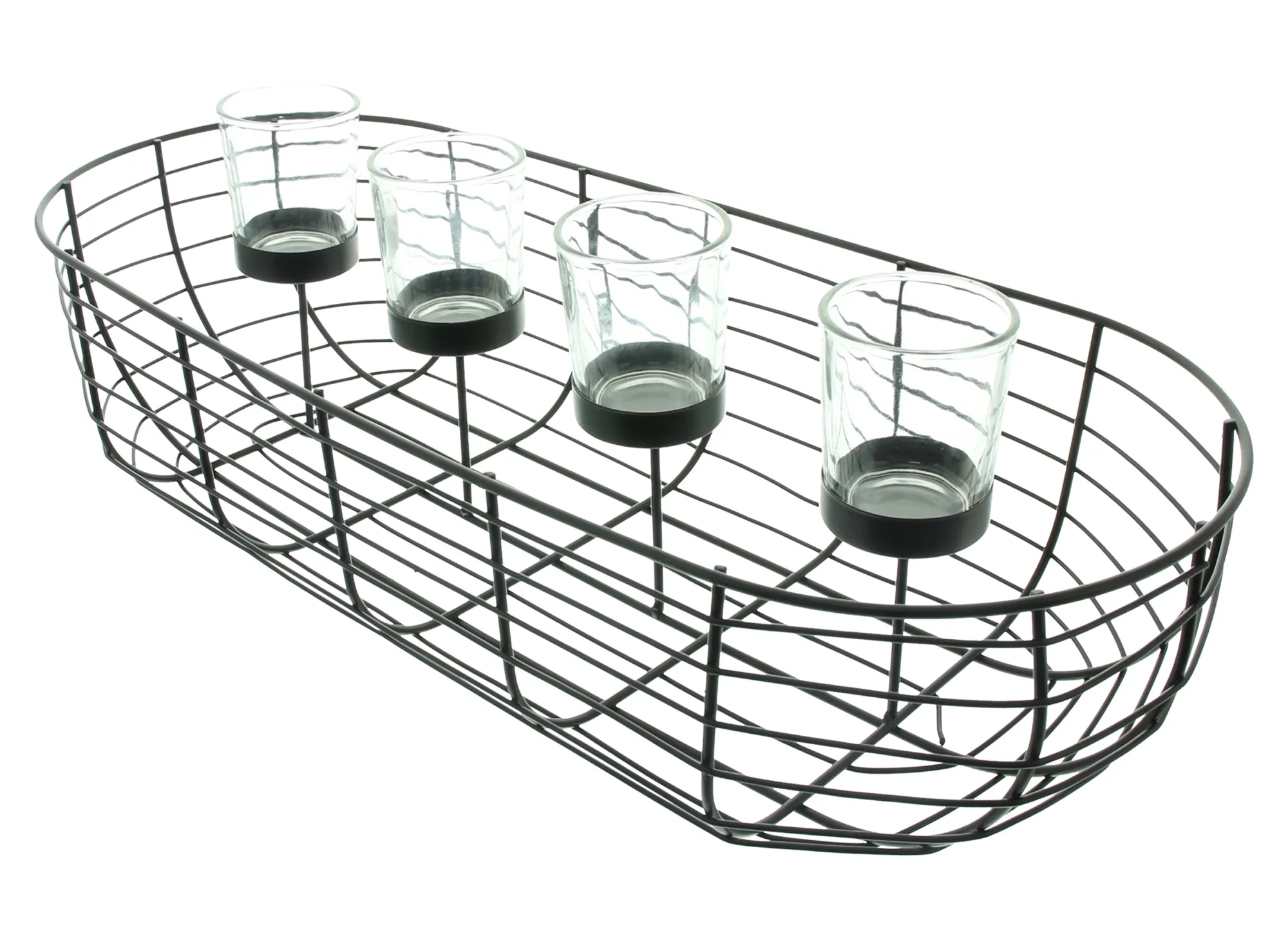 Metallkorb "Candela"  im Frank Flechtwaren Online Shop für Adventskränze kaufen