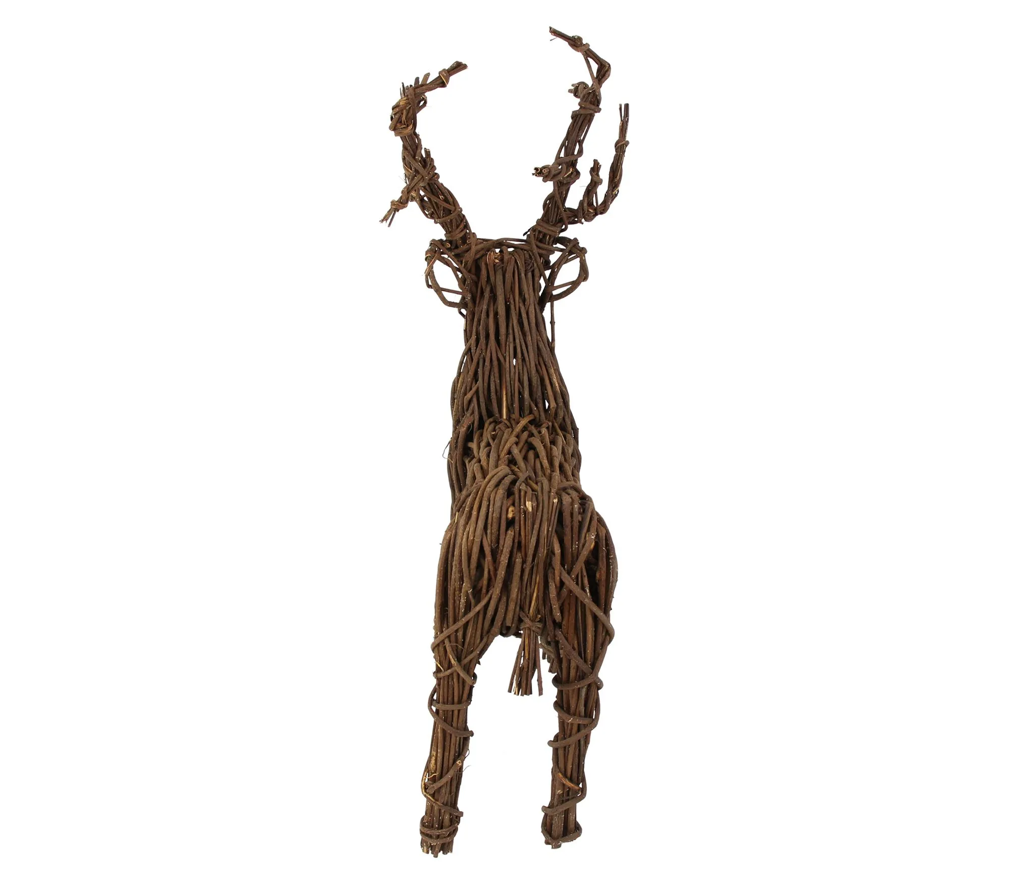 Figur "Rentier"  im Frank Flechtwaren Online Shop für Weihnachtliche Dekofiguren kaufen