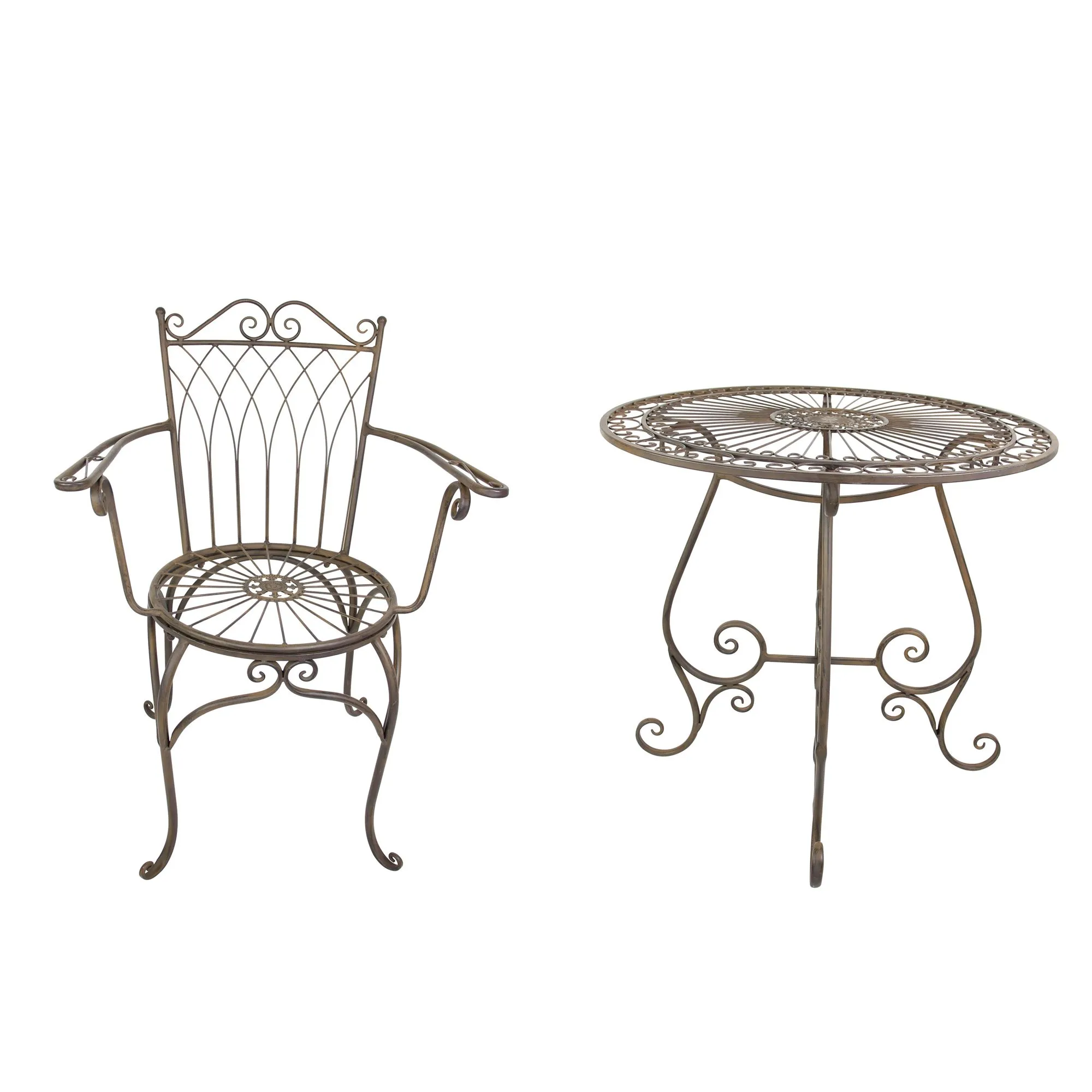 Bistro-Set "Flair", 3tlg.  im Frank Flechtwaren Online Shop für Bistrosets kaufen