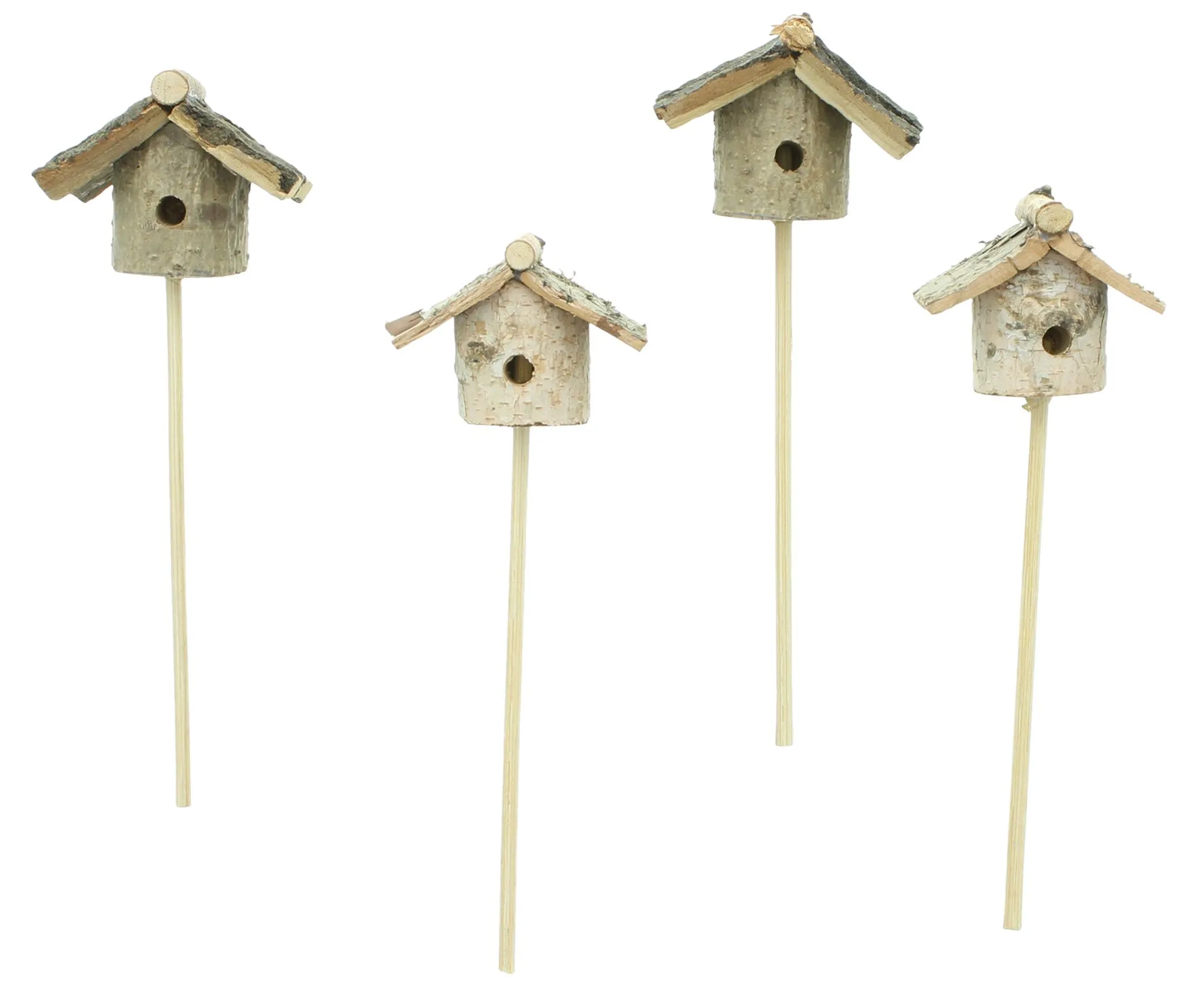 Stecker "Häuschen", 4er Set  im Frank Flechtwaren Online Shop für Aus dem Häuschen kaufen