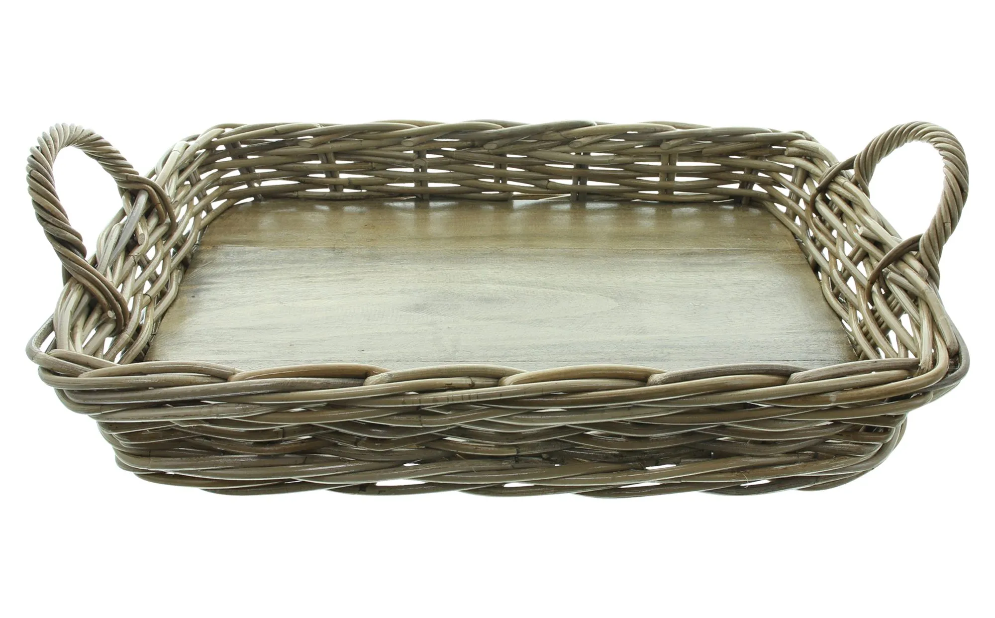 Tablett "Koboo Grey"  im Frank Flechtwaren Online Shop für Landhaus-Flair kaufen