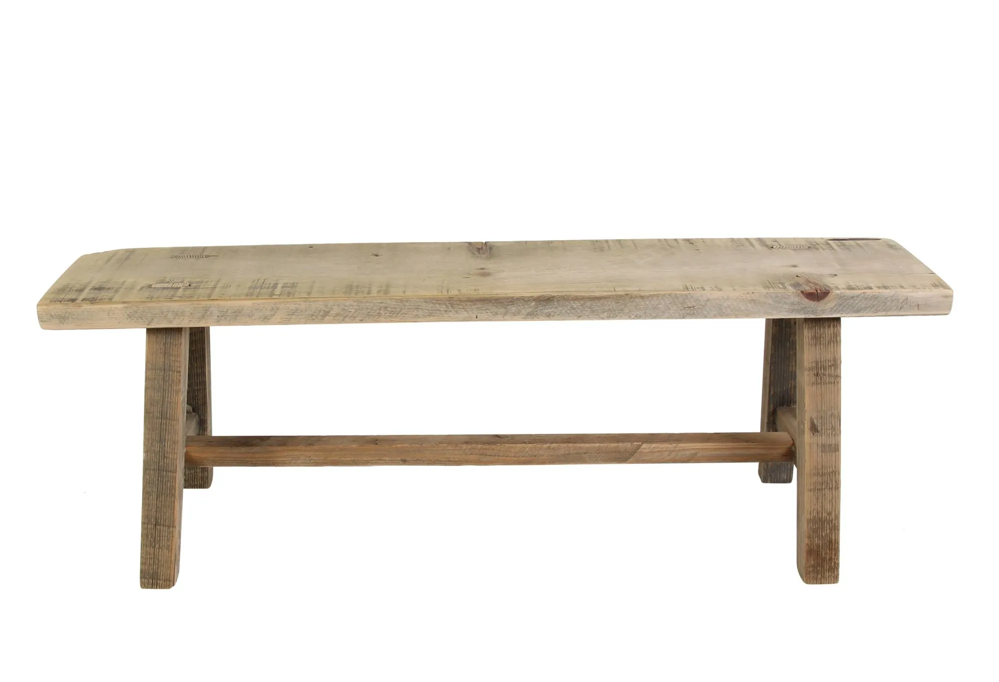 Holzbänkchen "Used-Look"  im Frank Flechtwaren Online Shop für Bunter Ostergarten kaufen