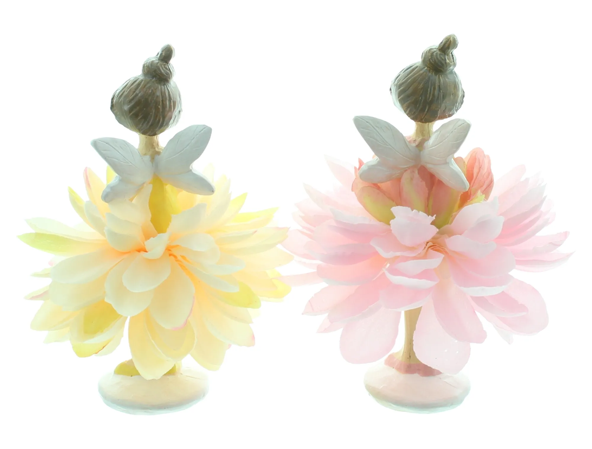 Dekofigur "Blumenfee", 2er Set  im Frank Flechtwaren Online Shop für Dekofiguren kaufen