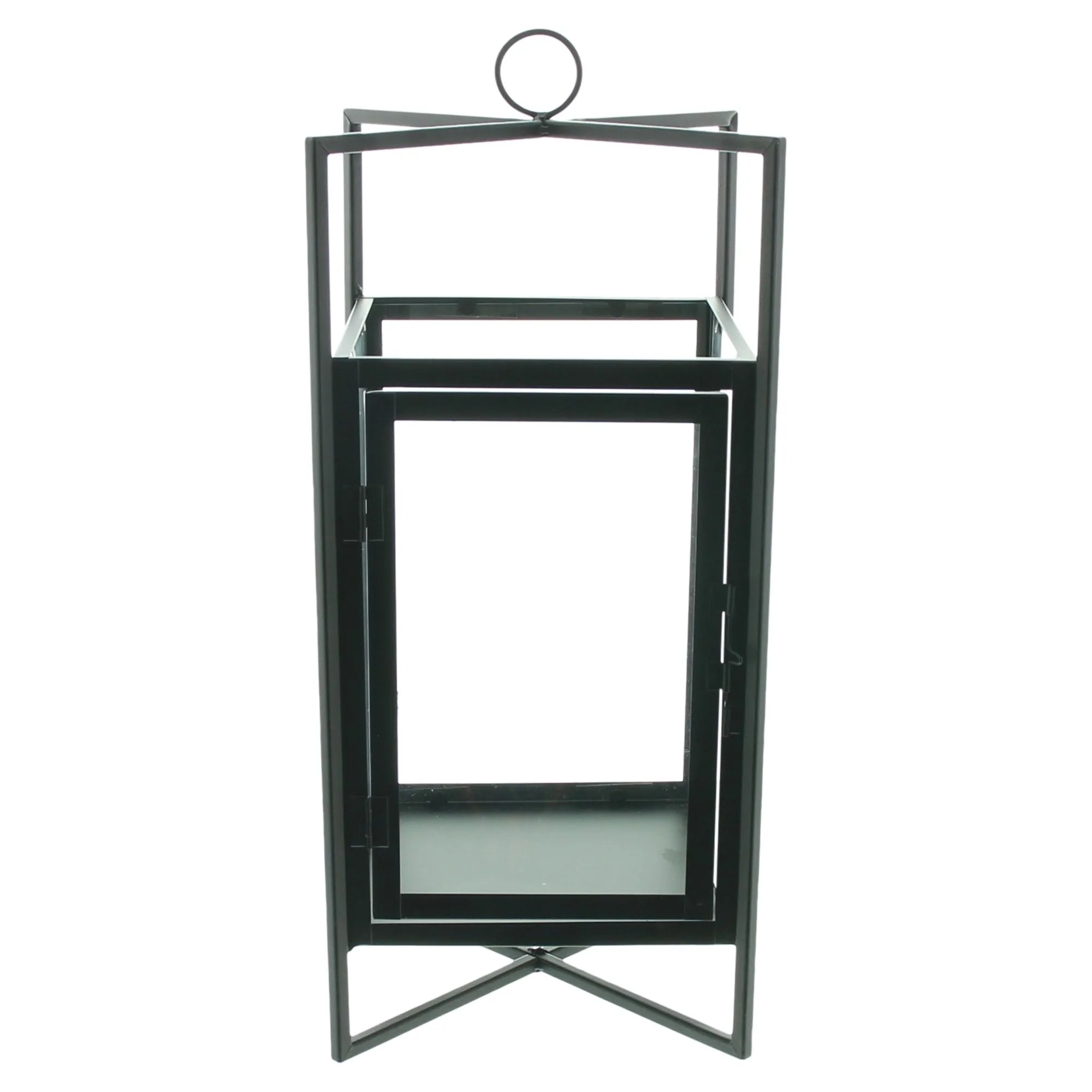 Laterne "Industrial Black"  im Frank Flechtwaren Online Shop kaufen
