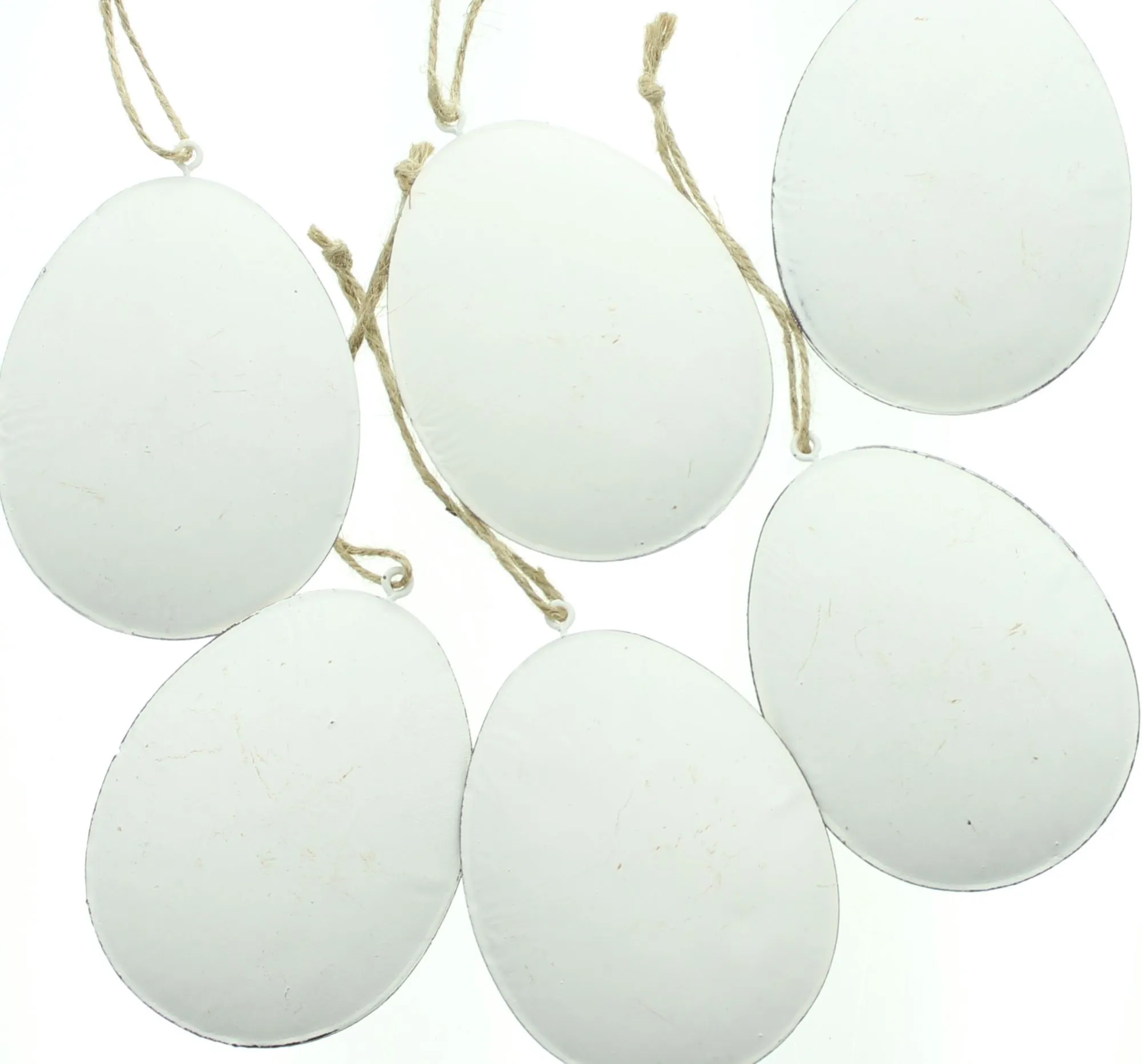 Hänger "Ei mit Blüten", 4er Set  im Frank Flechtwaren Online Shop für Österliche Dekohänger kaufen