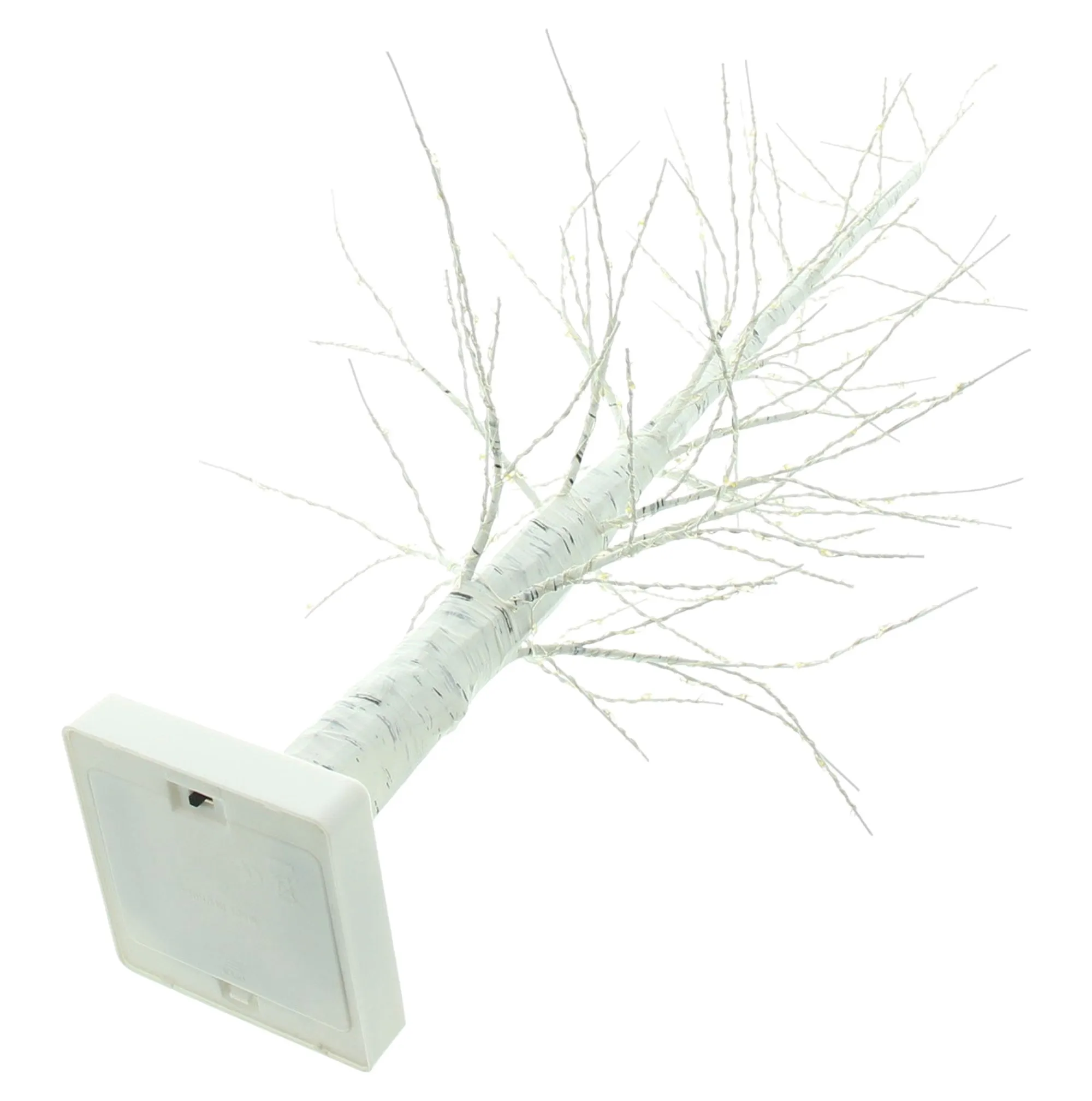 Kleiner LED-Baum "White Christmas"  im Frank Flechtwaren Online Shop für Weihnachtliche LED-Deko kaufen