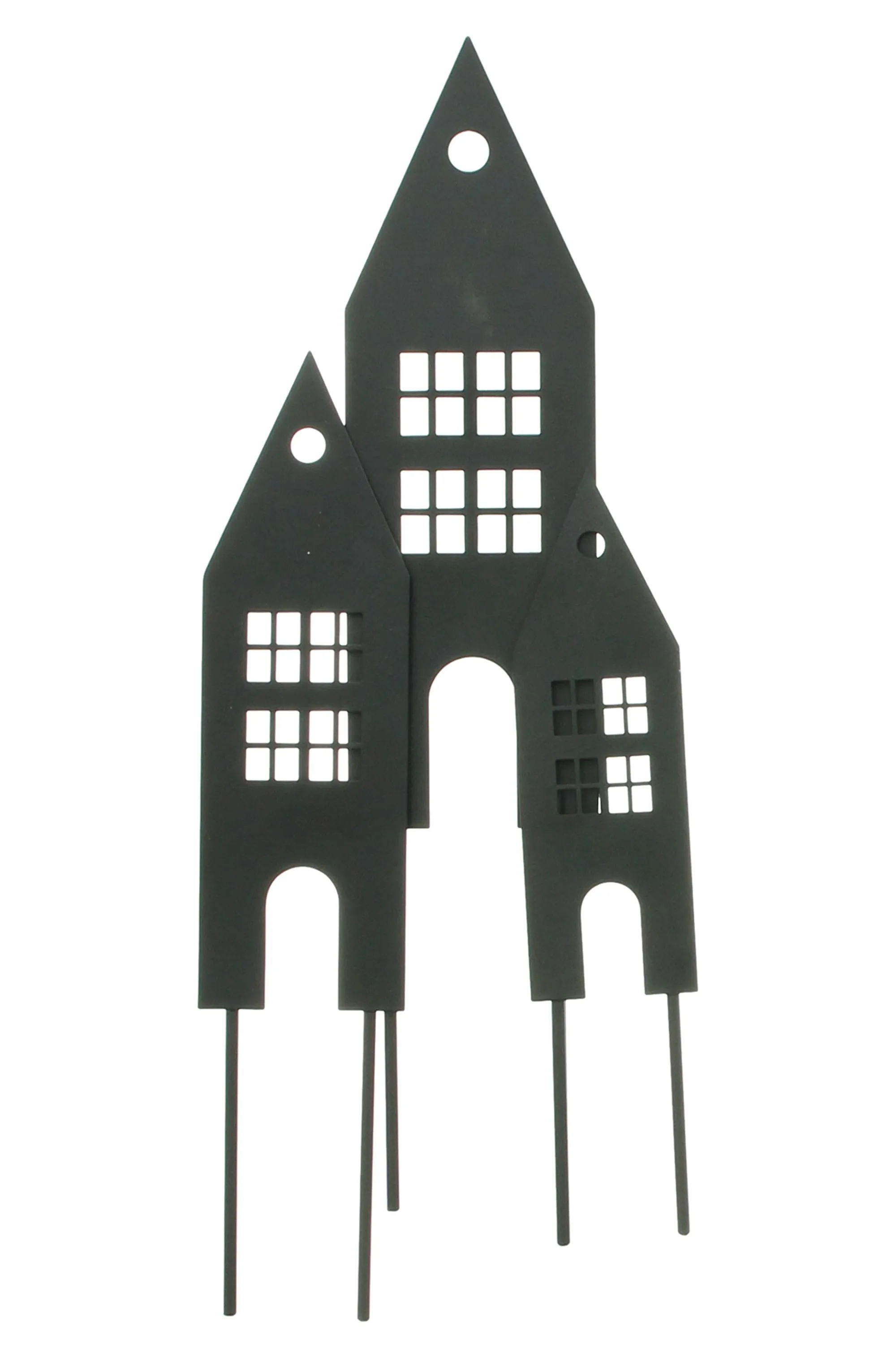 Stecker "Haus", 3er Set  im Frank Flechtwaren Online Shop für Black &amp; White kaufen