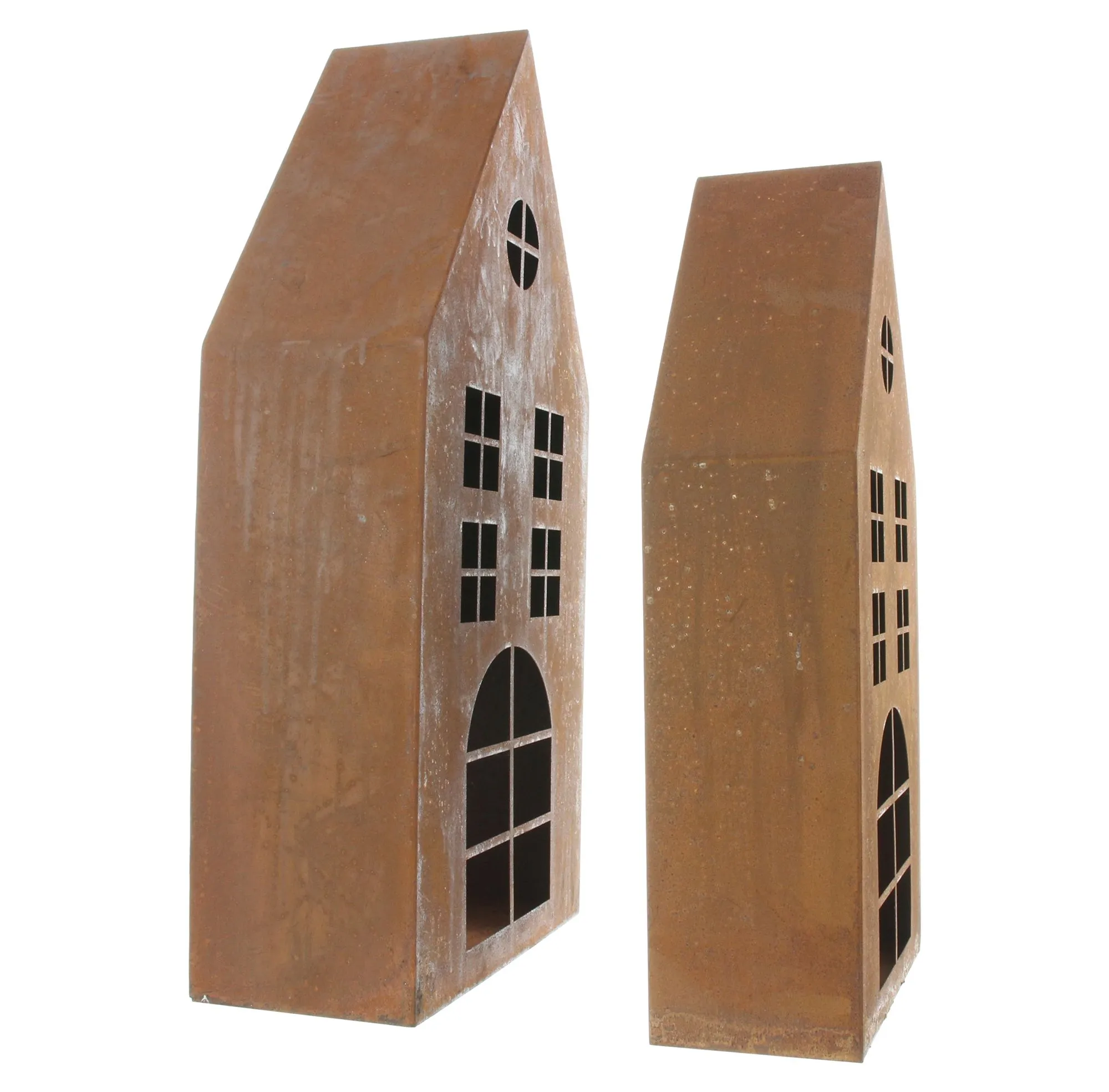 Haus "Rost", 2er Set  im Frank Flechtwaren Online Shop für Aus dem Häuschen kaufen