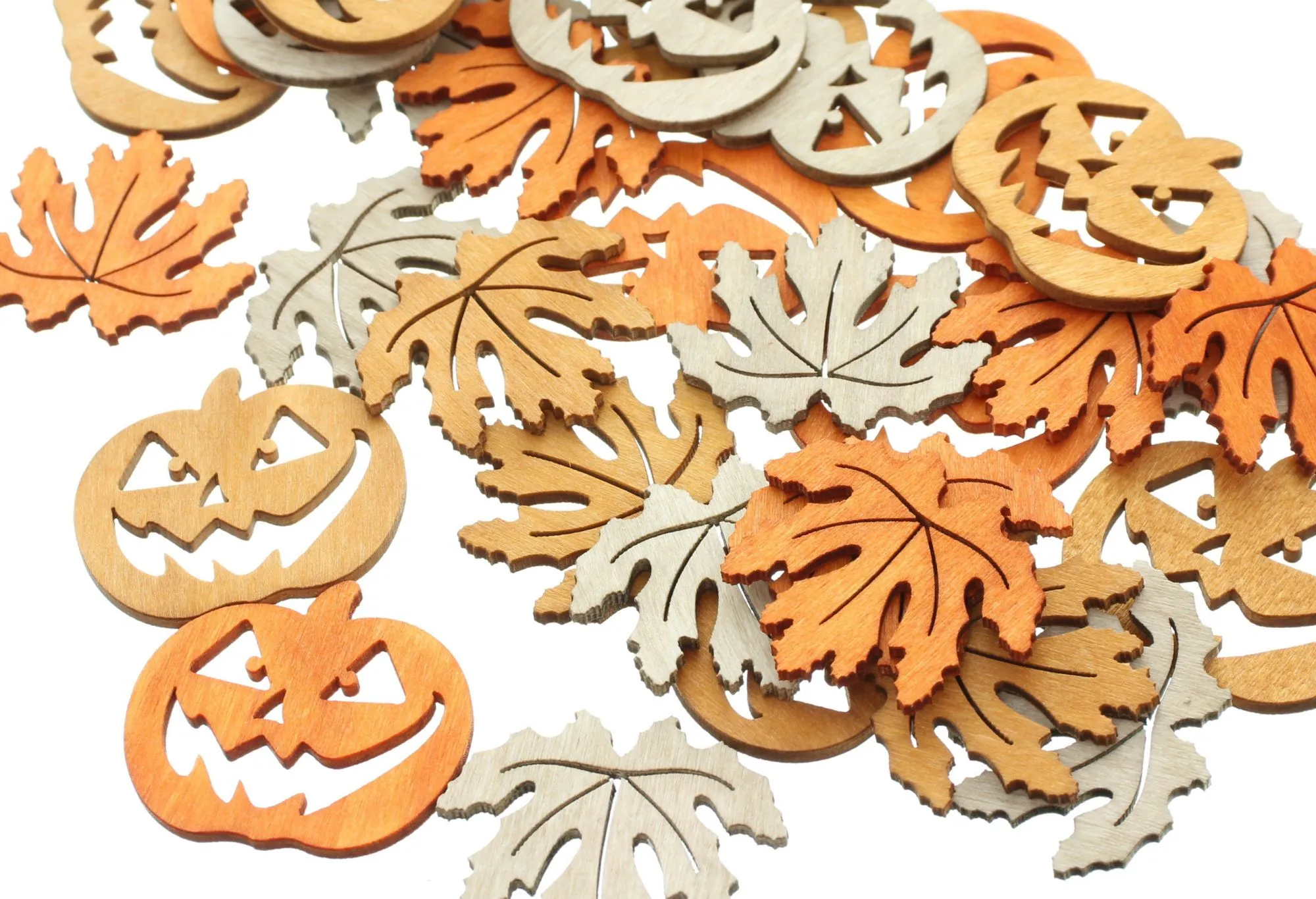 Streuer "Herbstdeko", 72er Set  im Frank Flechtwaren Online Shop für Herbstfarben kaufen