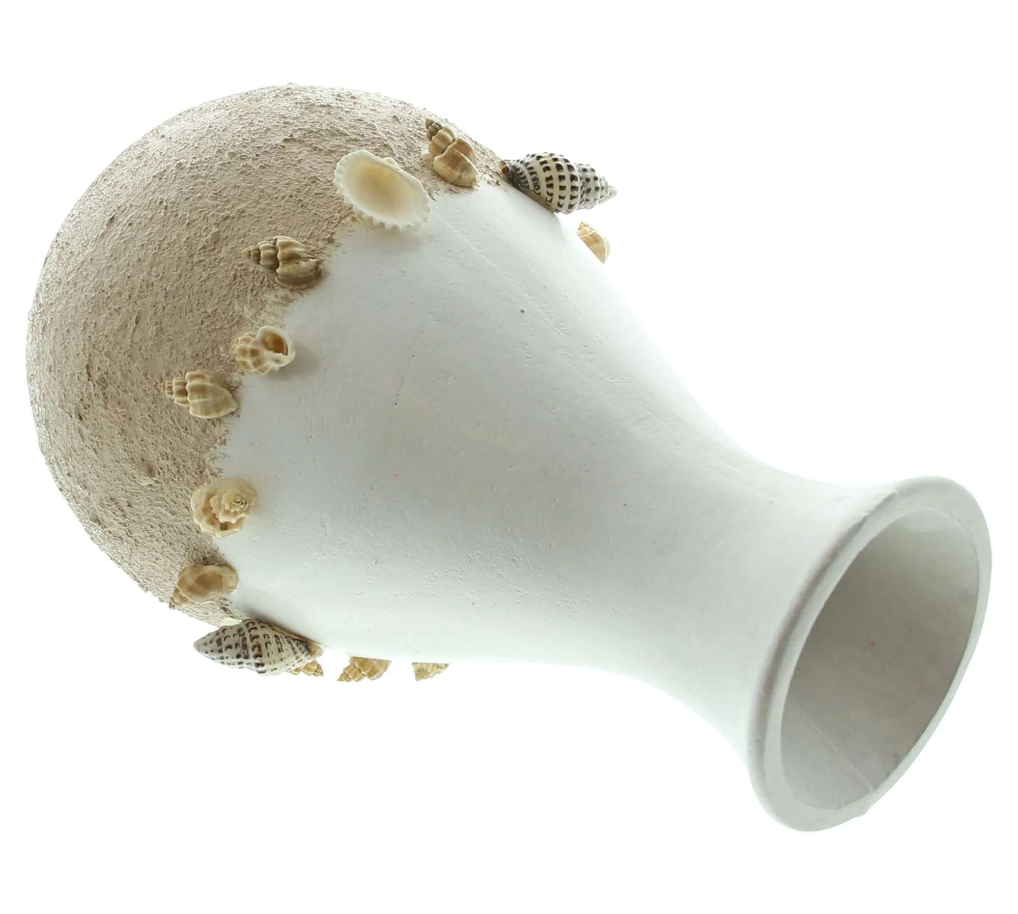 Dekovase "Muscheln", groß  im Frank Flechtwaren Online Shop für Clouddancer kaufen