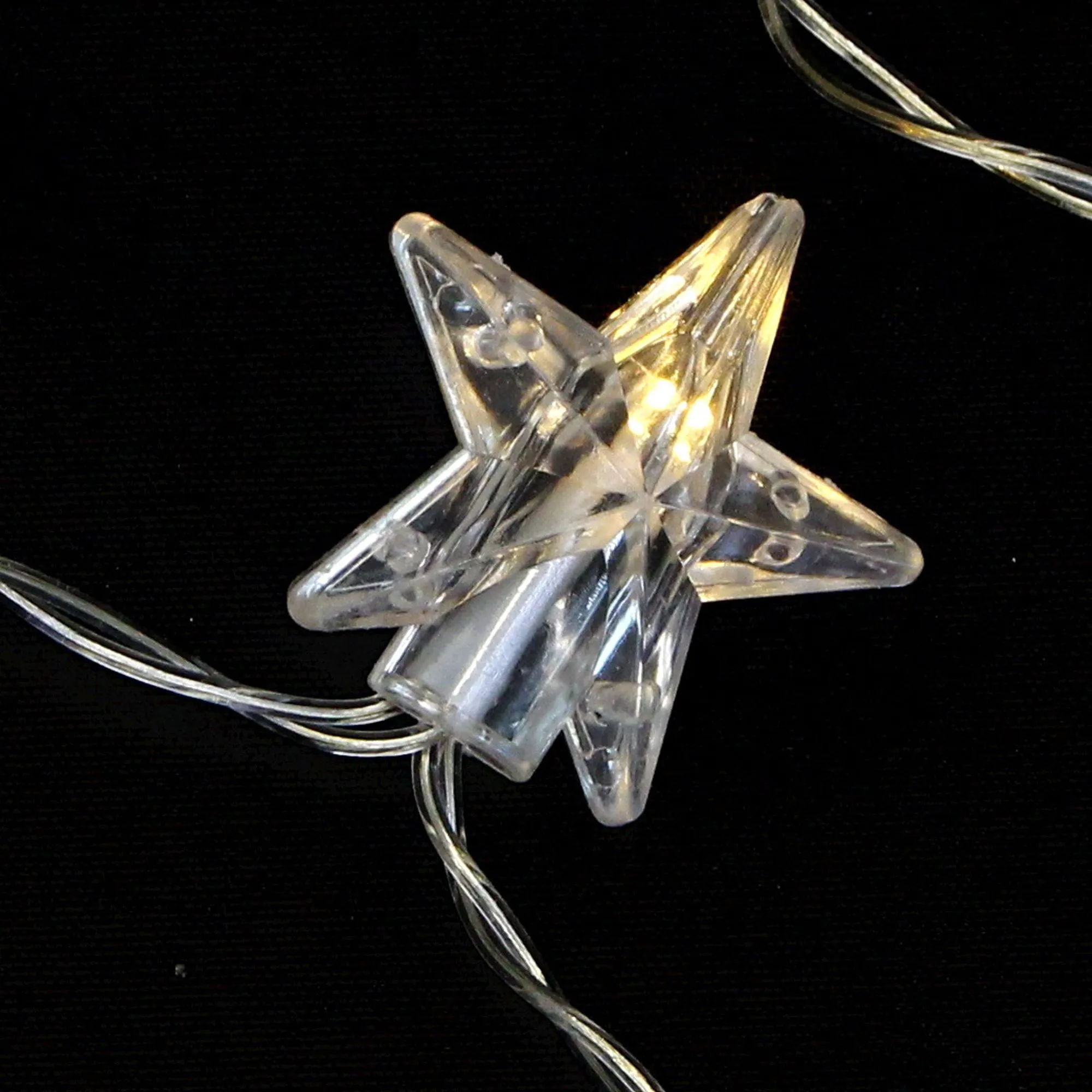 LED-Lichterkette "Sterne"  im Frank Flechtwaren Online Shop für Christbaumbeleuchtung kaufen
