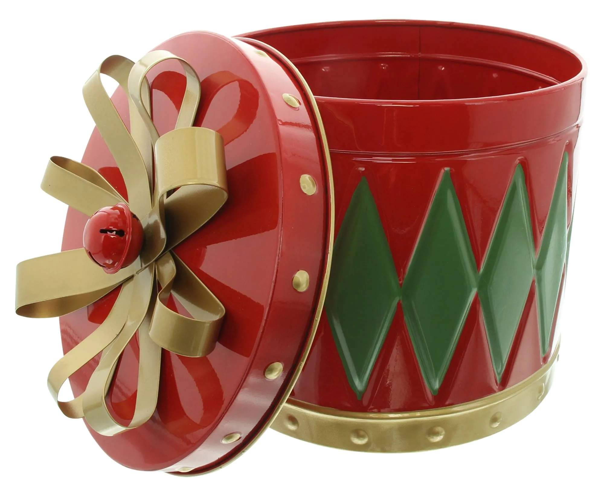 Aufbewahrungsbox "Weihnachts-Geschenk"  im Frank Flechtwaren Online Shop für Welcome to Santa's Home kaufen