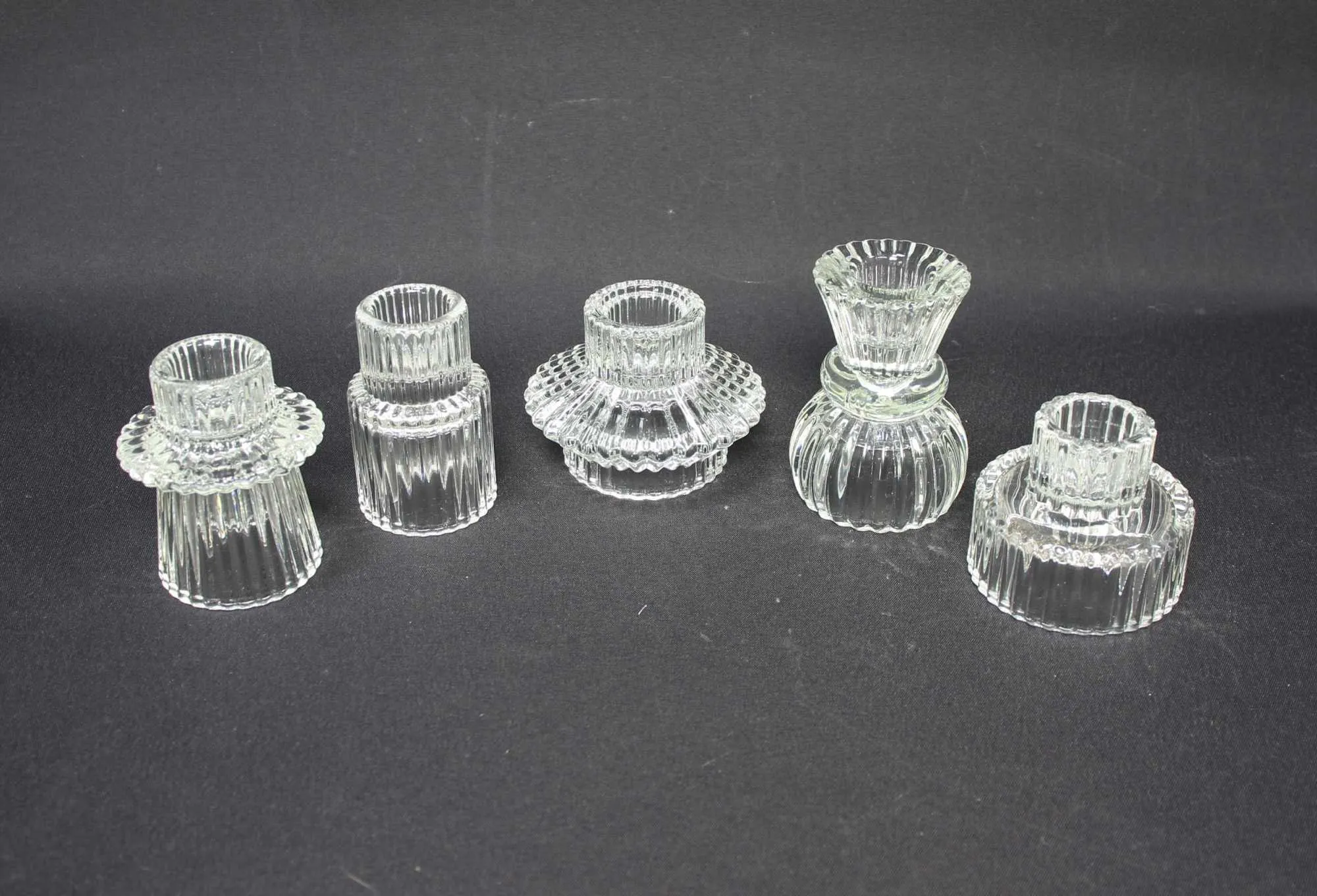 Kerzenhalter "Classical", 5er Set  im Frank Flechtwaren Online Shop für Kerzenhalter kaufen