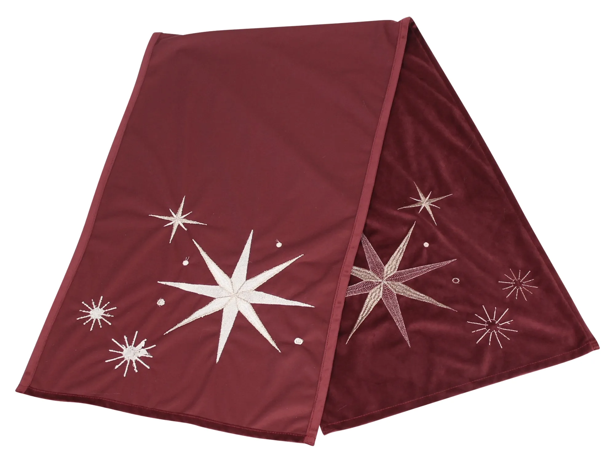 Tischläufer "Star noble"  im Frank Flechtwaren Online Shop für Weihnachtliche Tischwäsche kaufen