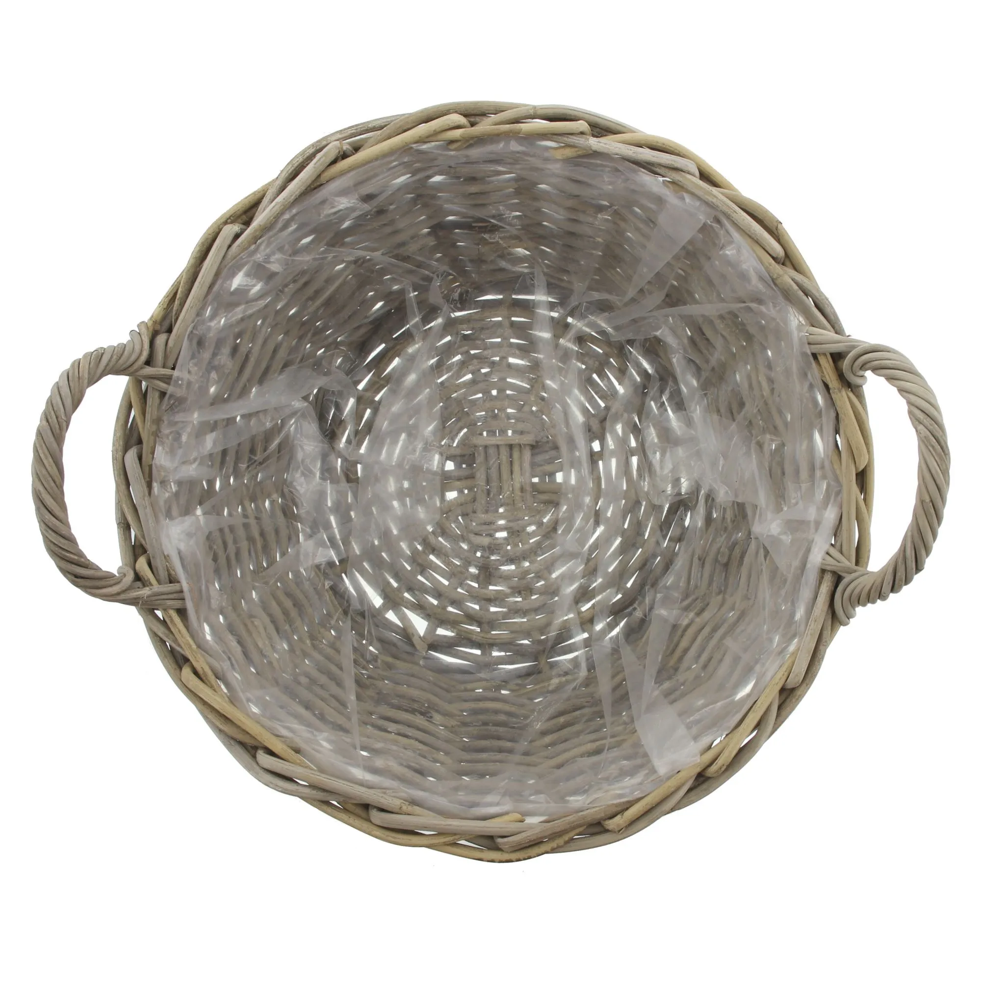 Pflanzschale "Rattan", groß  im Frank Flechtwaren Online Shop für Pflanzkörbe kaufen