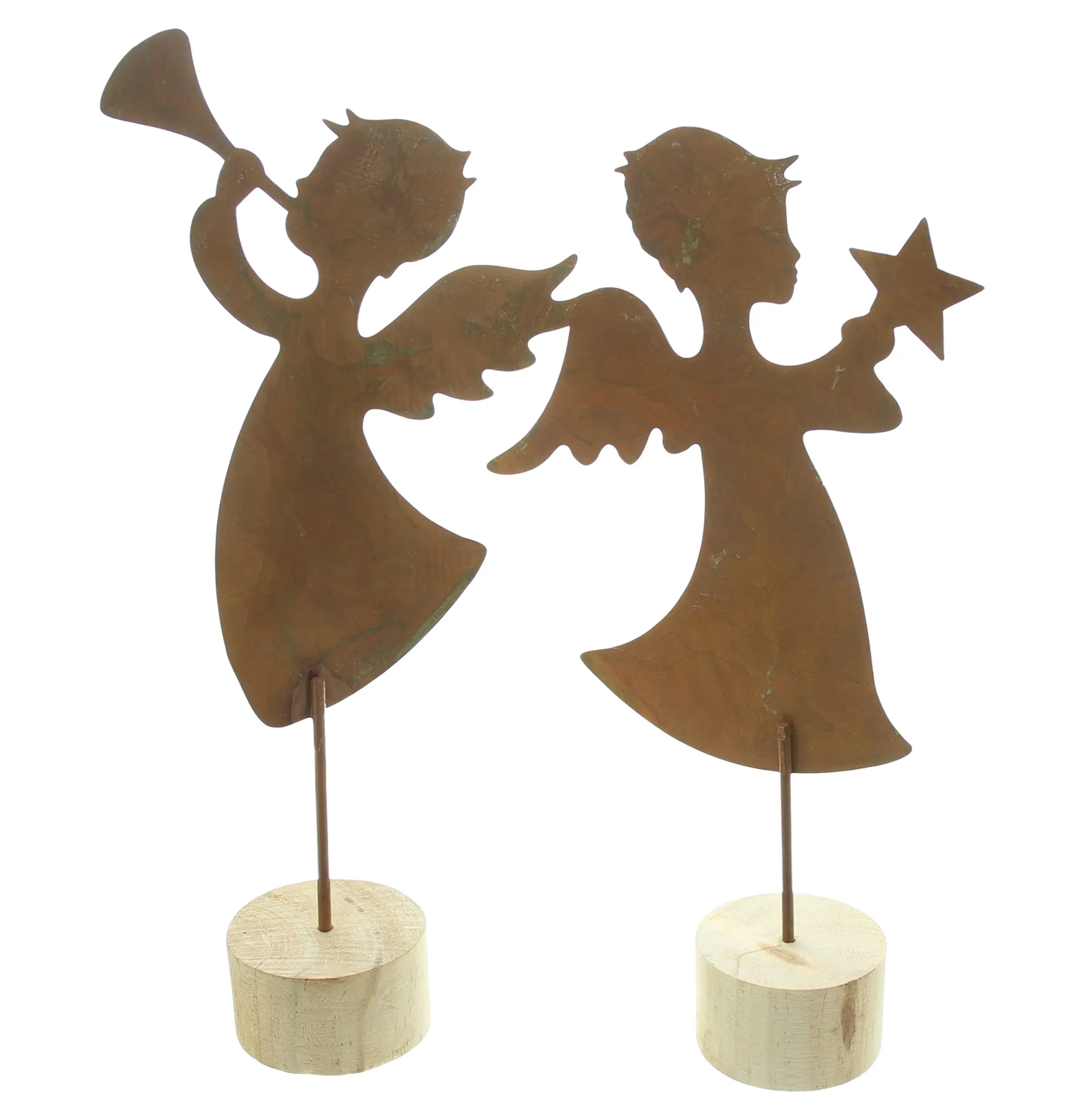 Figur "Engel", 2er Set  im Frank Flechtwaren Online Shop für Engel kaufen