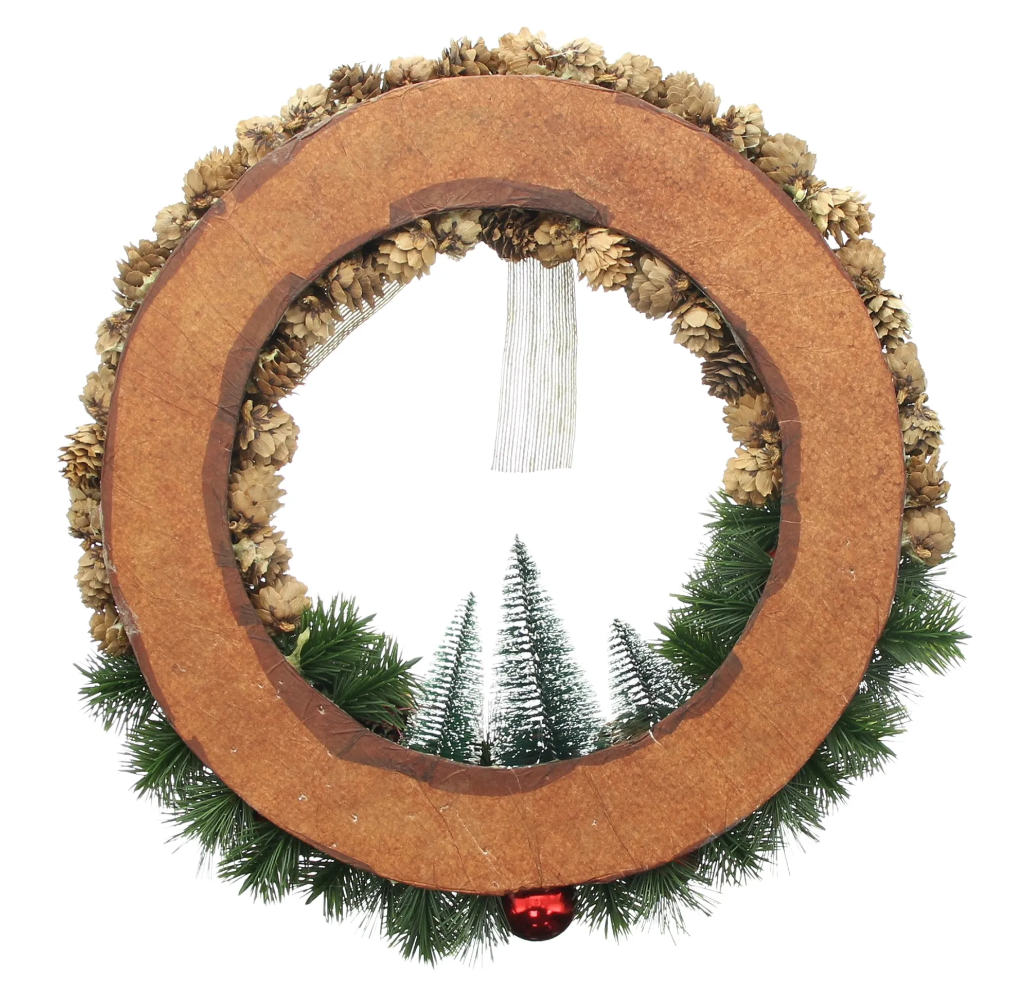 Kranz "Weihnachtswäldchen"  im Frank Flechtwaren Online Shop für Scandi-Look kaufen