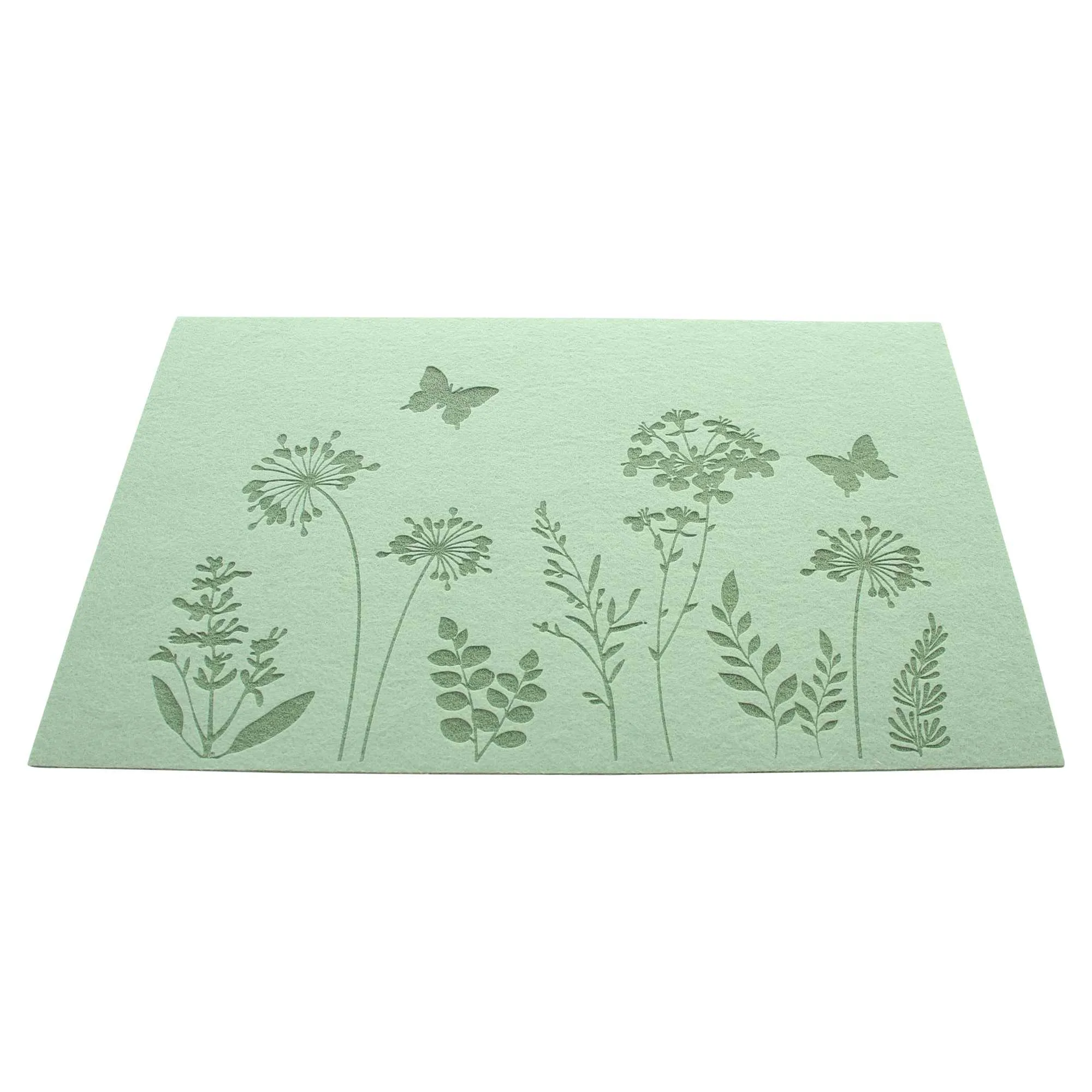 Platzmatte "Blumenwiese", 4er Set  im Frank Flechtwaren Online Shop für Natur &amp; Grün kaufen