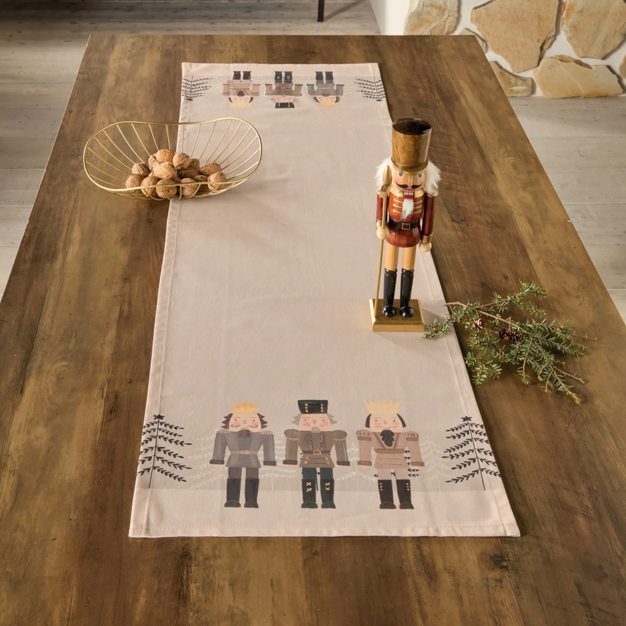 Weihnachtliche Textilien
