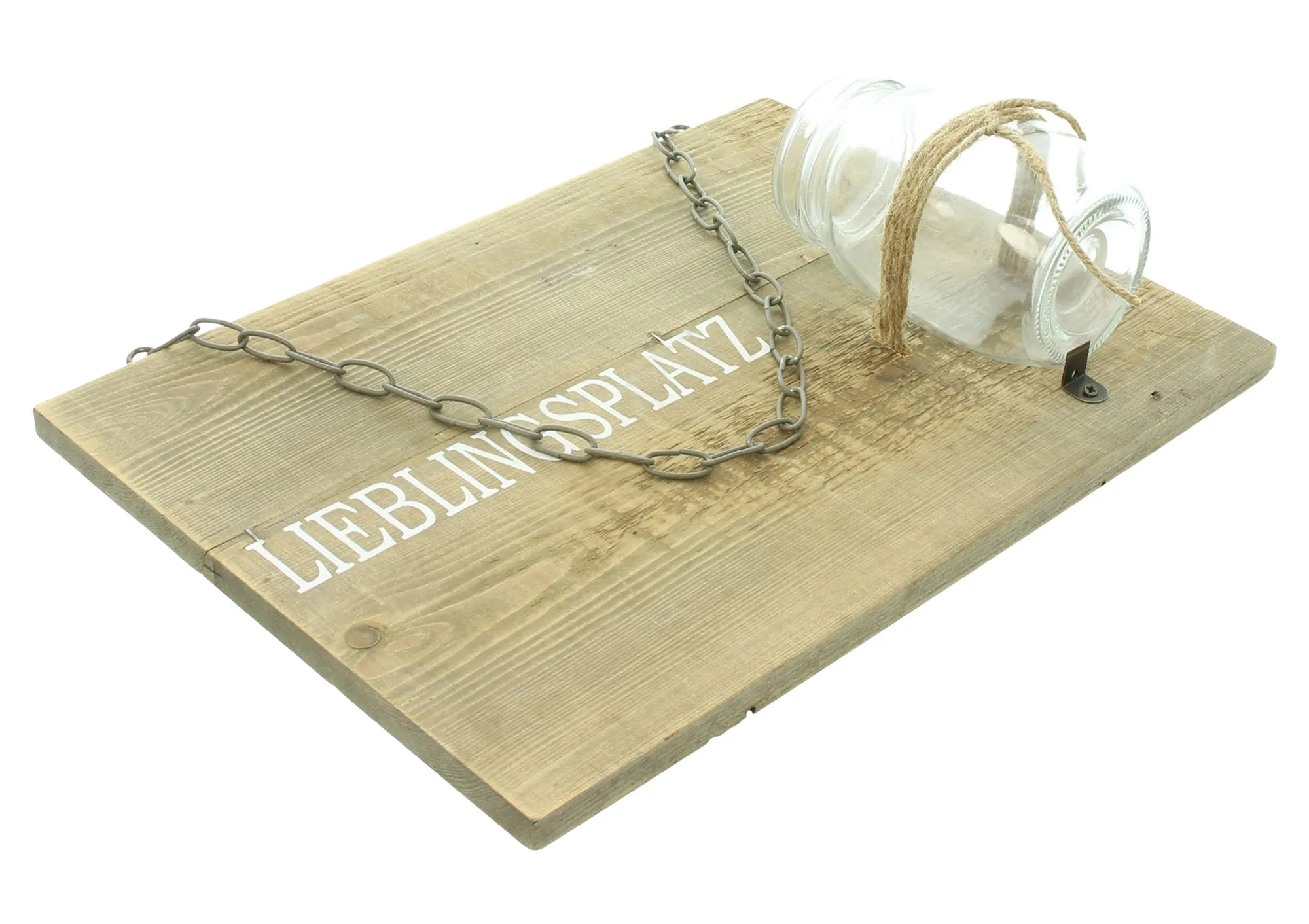 Schild "Lieblingsplatz"  im Frank Flechtwaren Online Shop für Dekohänger kaufen