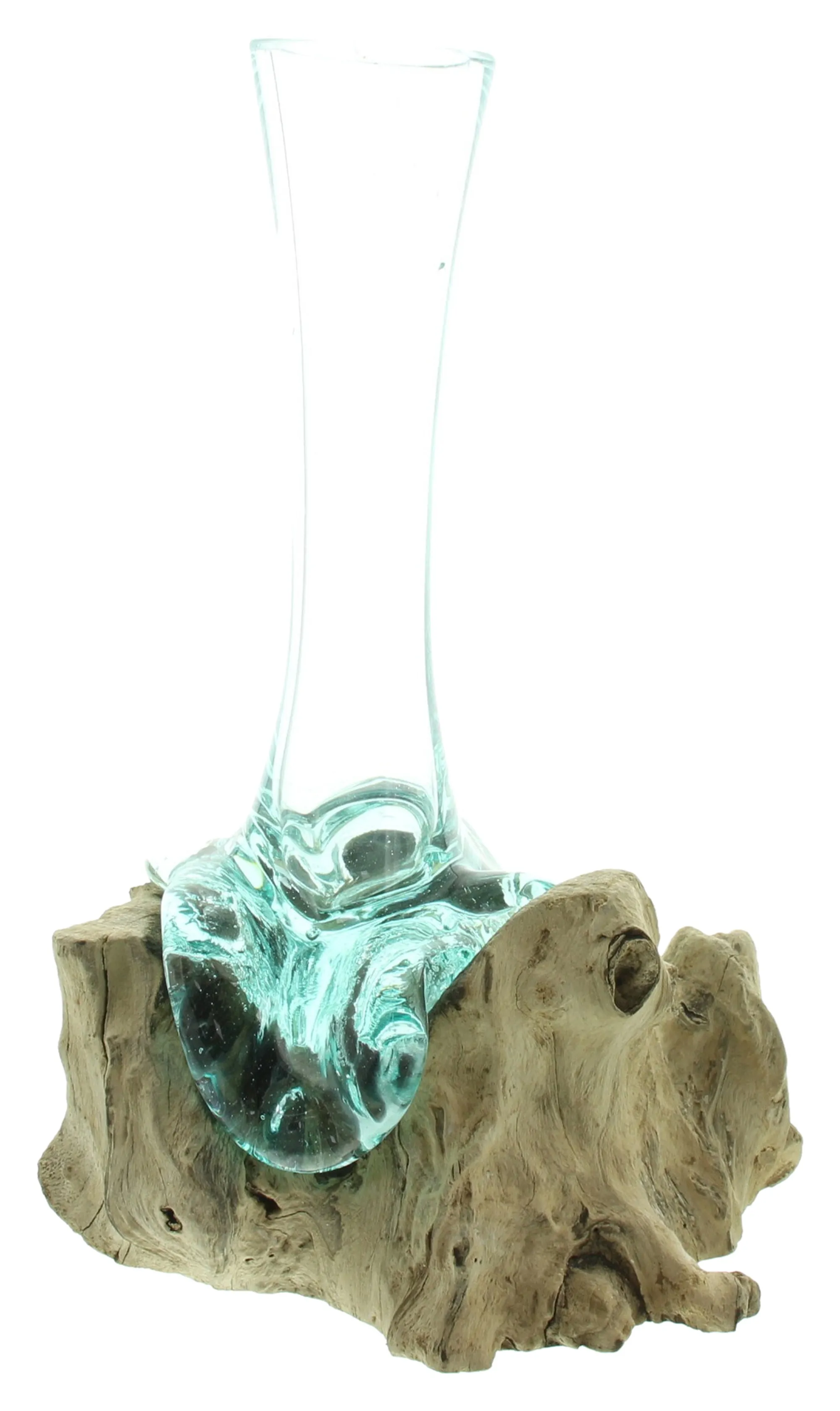 Vase "Wurzelholz", hoch  im Frank Flechtwaren Online Shop für Ibiza-Vibes kaufen