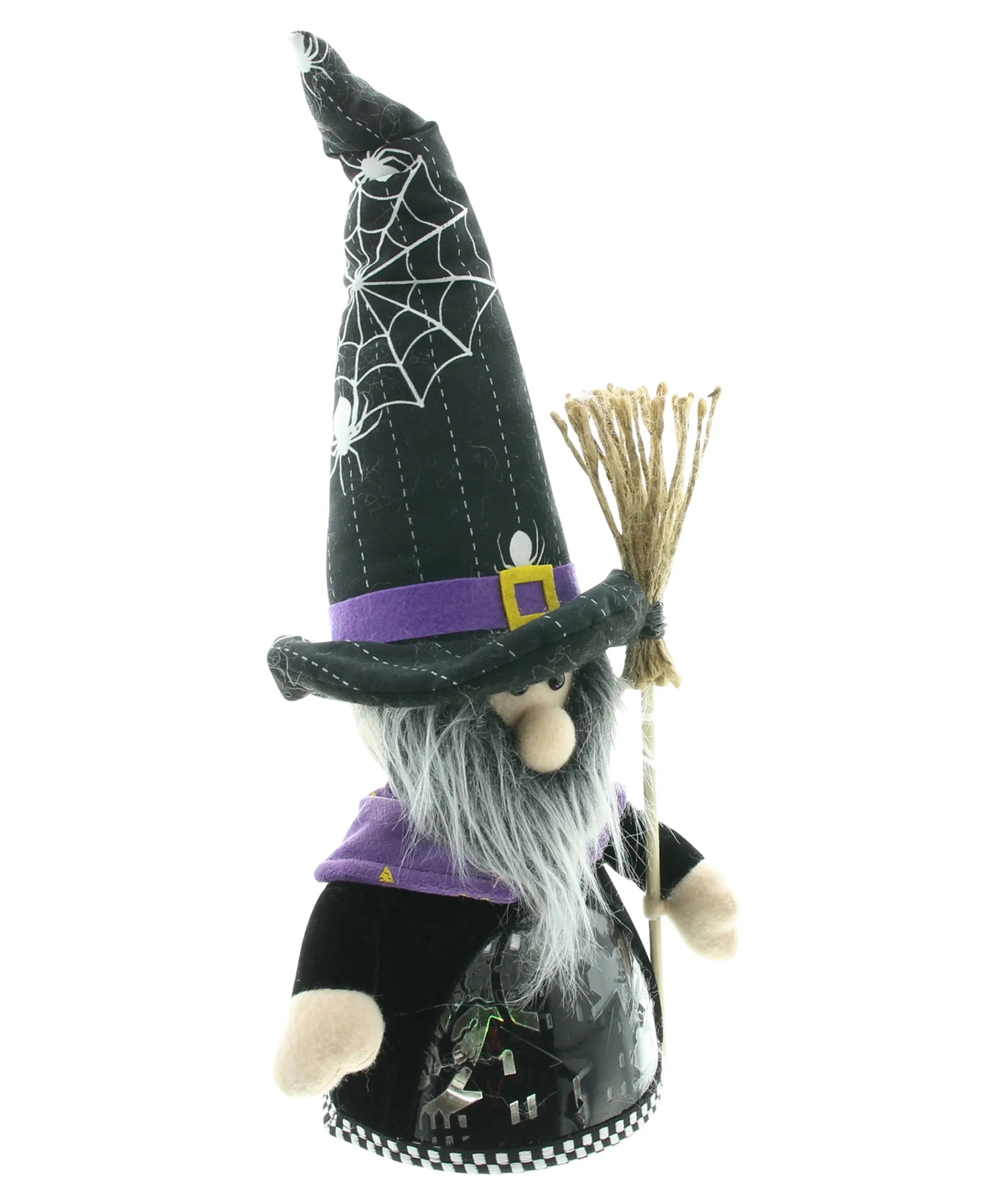 LED-Figur "Graubart"  im Frank Flechtwaren Online Shop für Herbstliche Dekofiguren kaufen