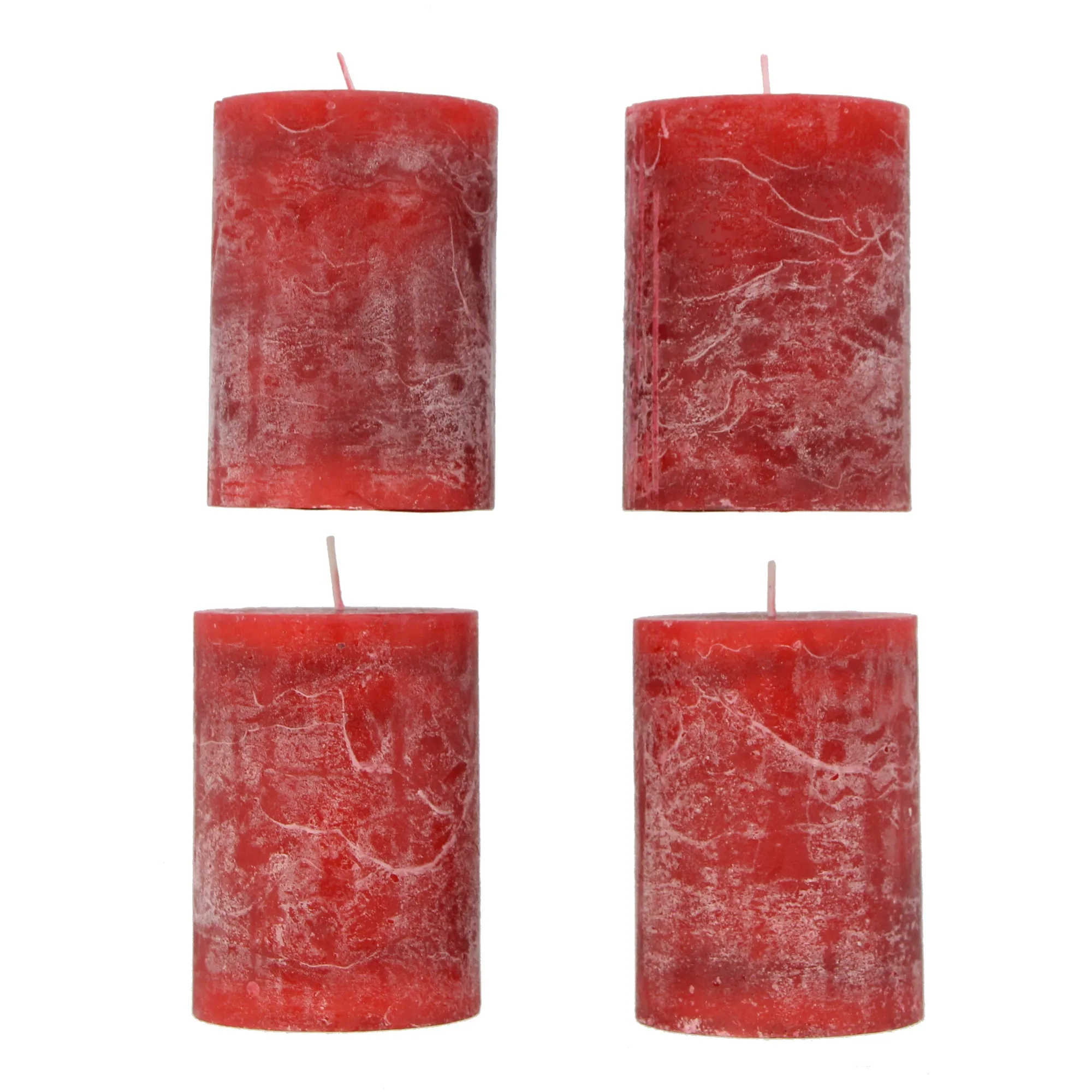 Duftkerze "Zimtapfel", 4er Set  im Frank Flechtwaren Online Shop für Zubehör für Adventskränze kaufen