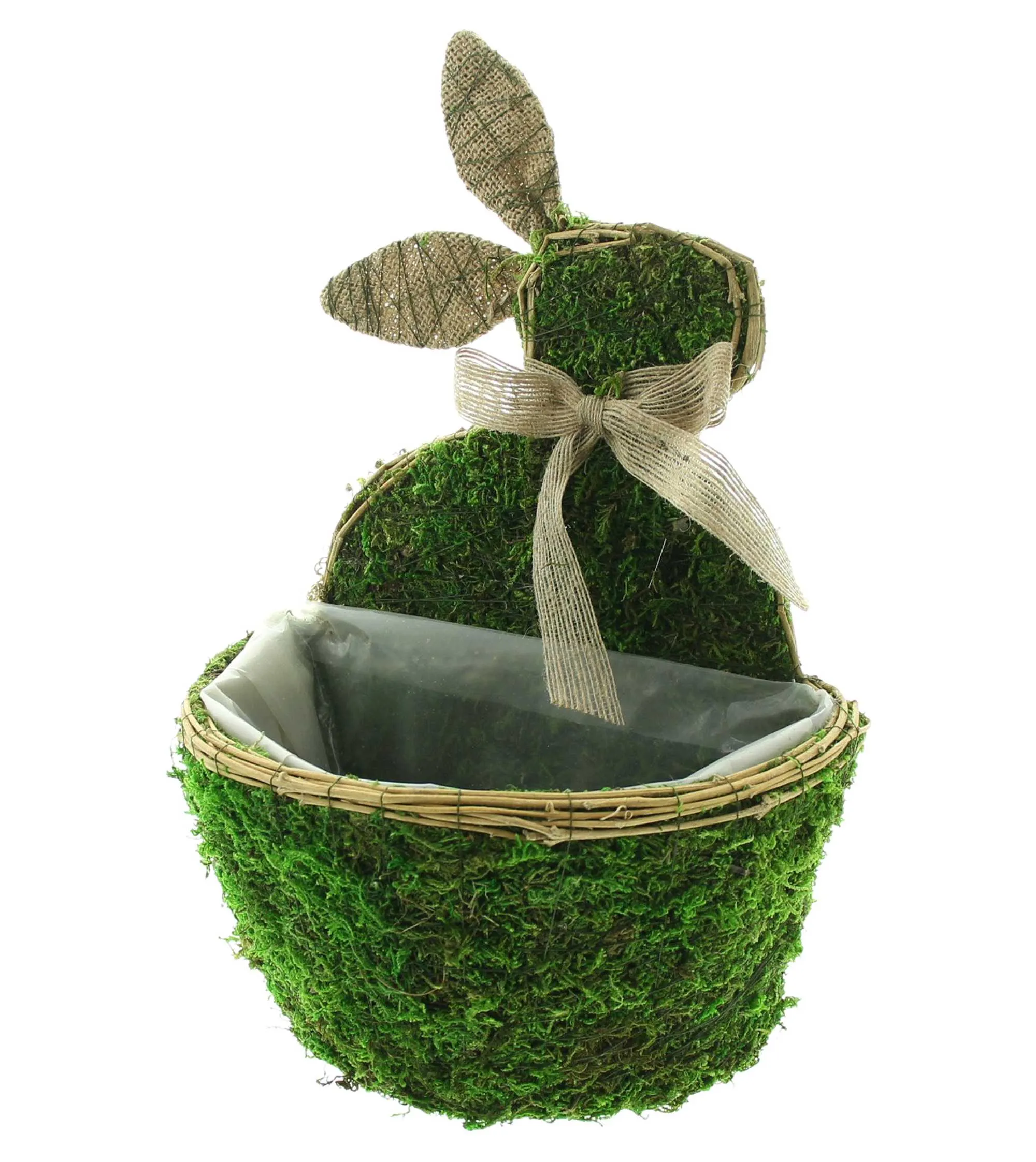 Moospflanzer "Hase"  im Frank Flechtwaren Online Shop für Bunter Ostergarten kaufen