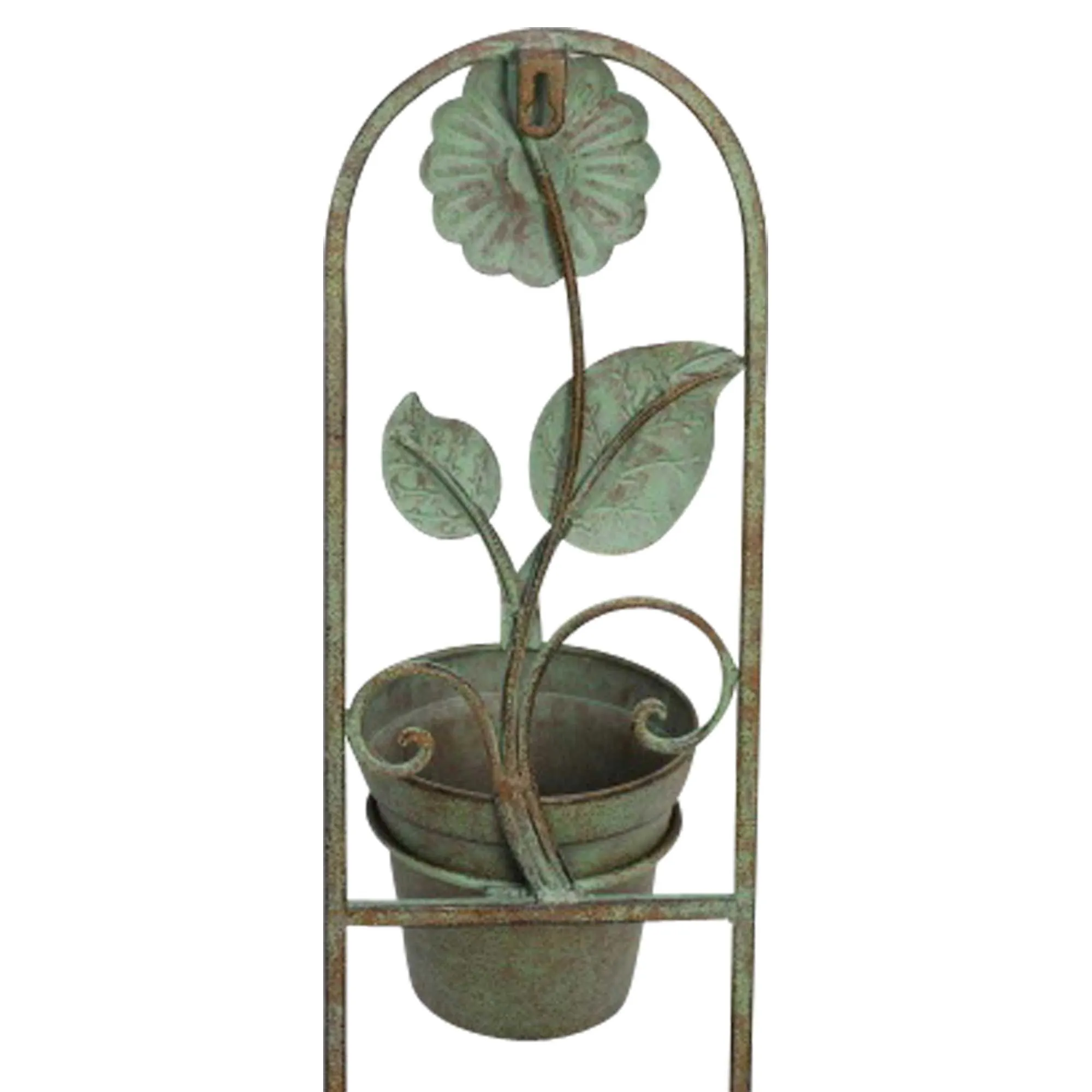 Wandpflanzer "Blumen"  im Frank Flechtwaren Online Shop für Pflanztöpfe kaufen