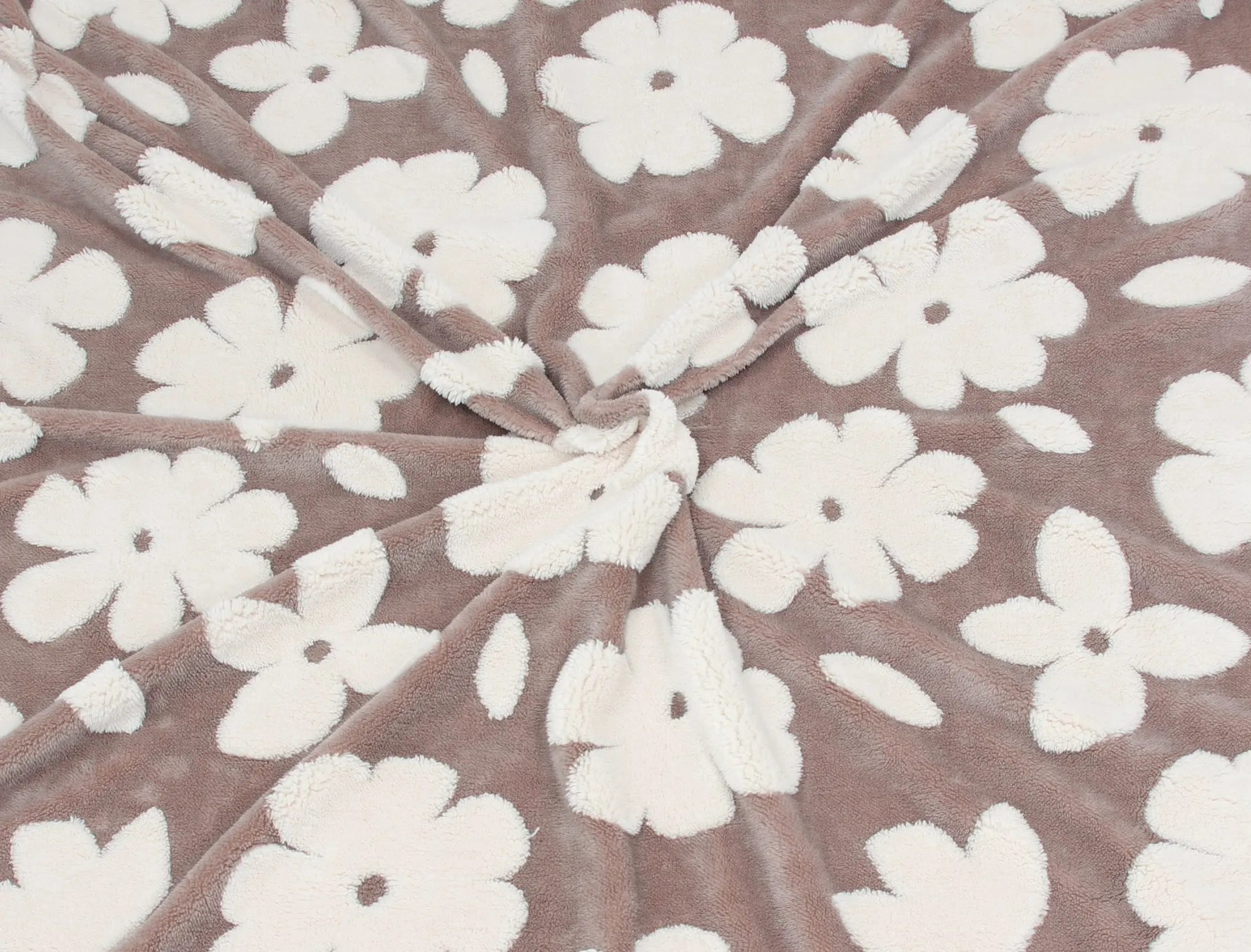Kuscheldecke "Blumenliebe"  im Frank Flechtwaren Online Shop für Decken &amp; Kuscheldecken kaufen
