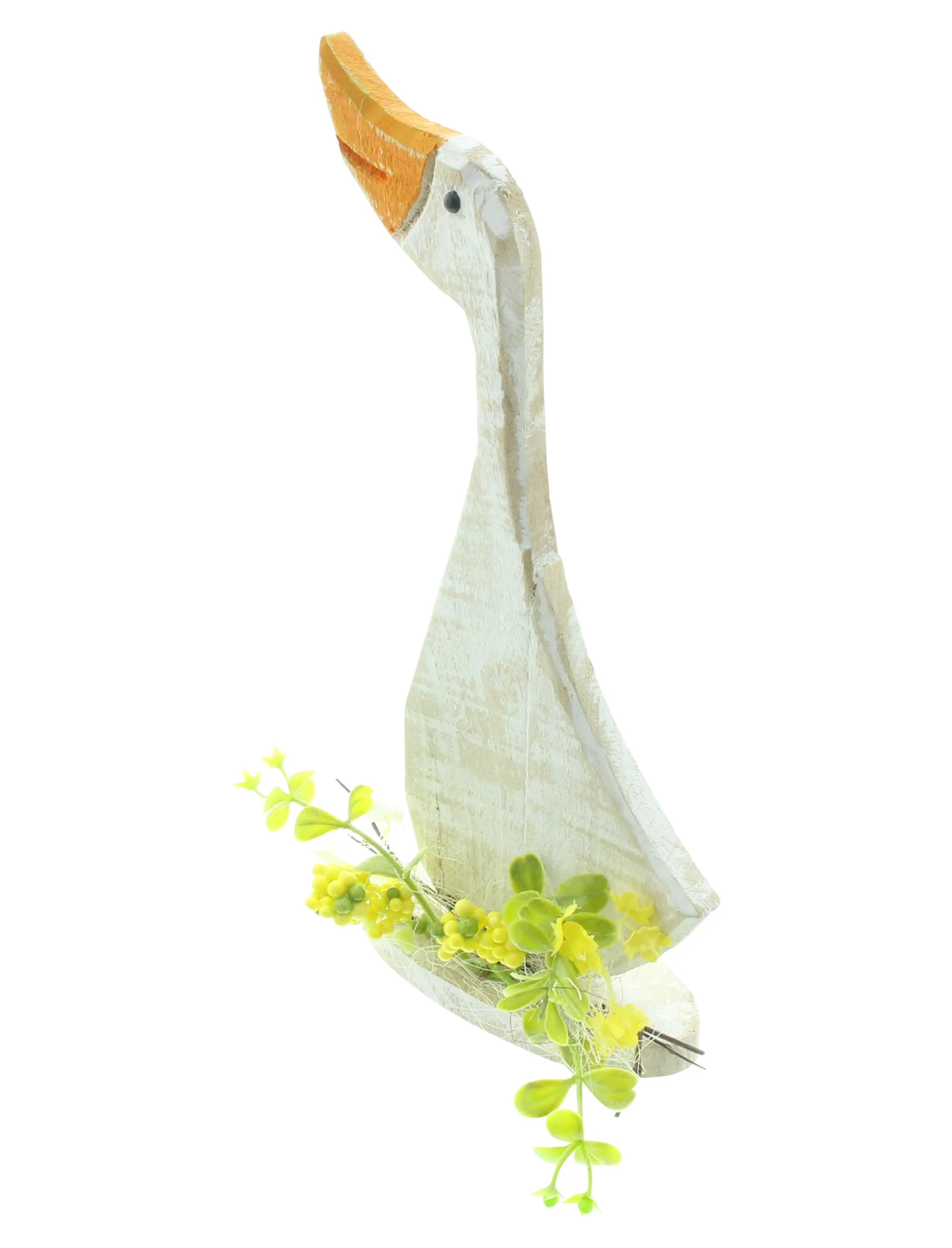 Figur "Frühlingsgans"  im Frank Flechtwaren Online Shop für Hasen &amp; Co kaufen