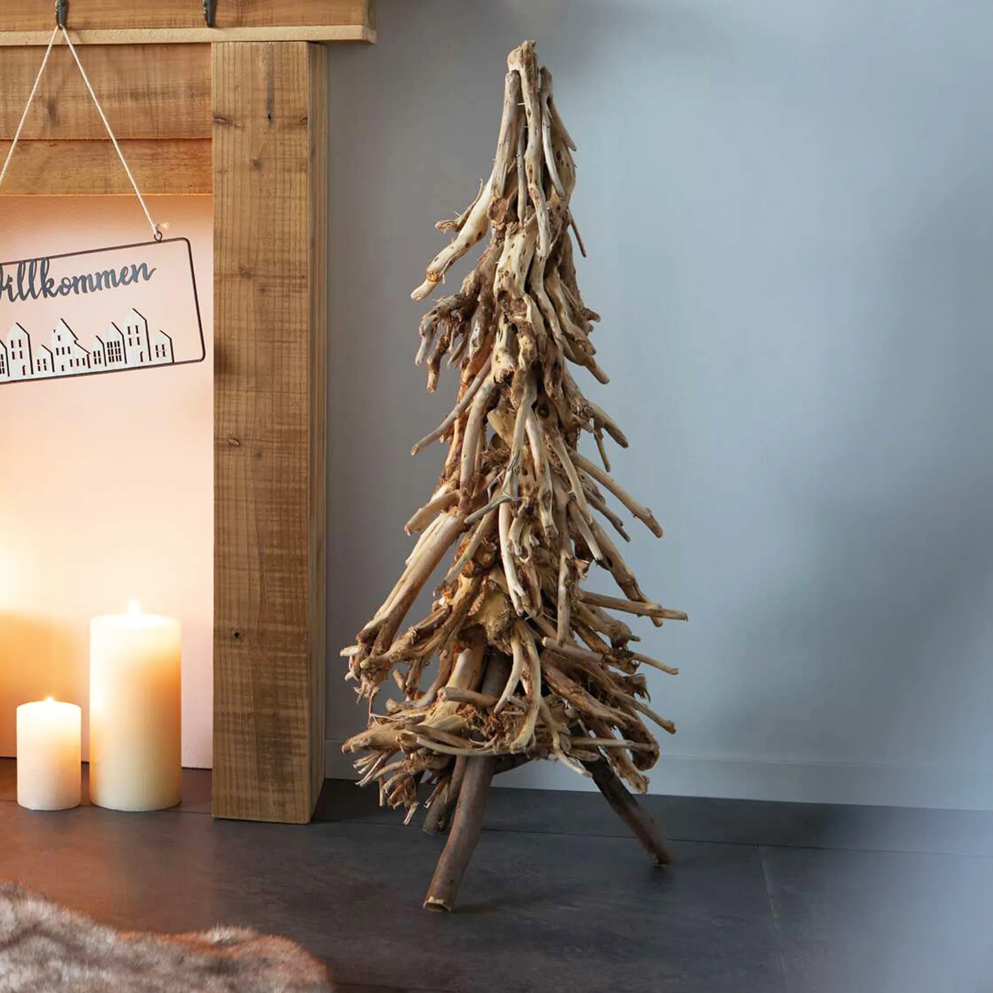 Tannenbaum "Wurzelholz"  im Frank Flechtwaren Online Shop kaufen