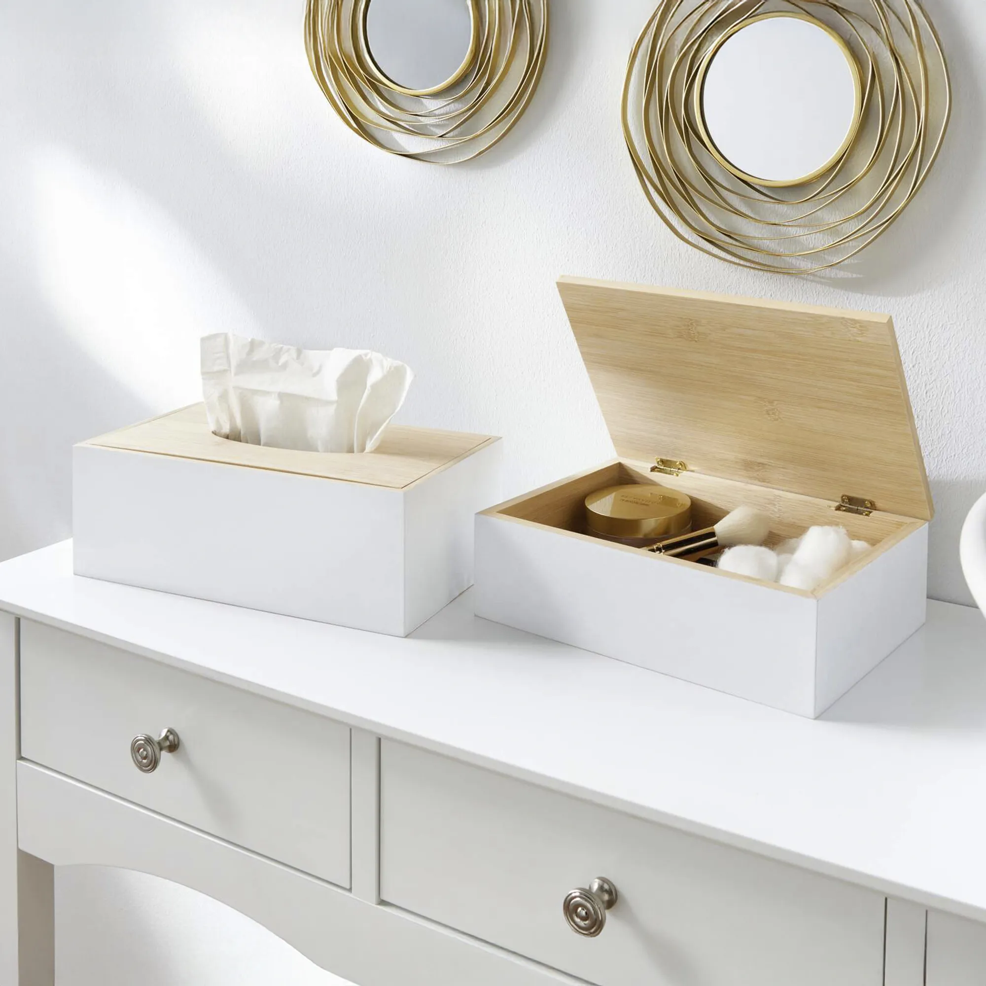 Tissuebox "Naturelle"  im Frank Flechtwaren Online Shop kaufen