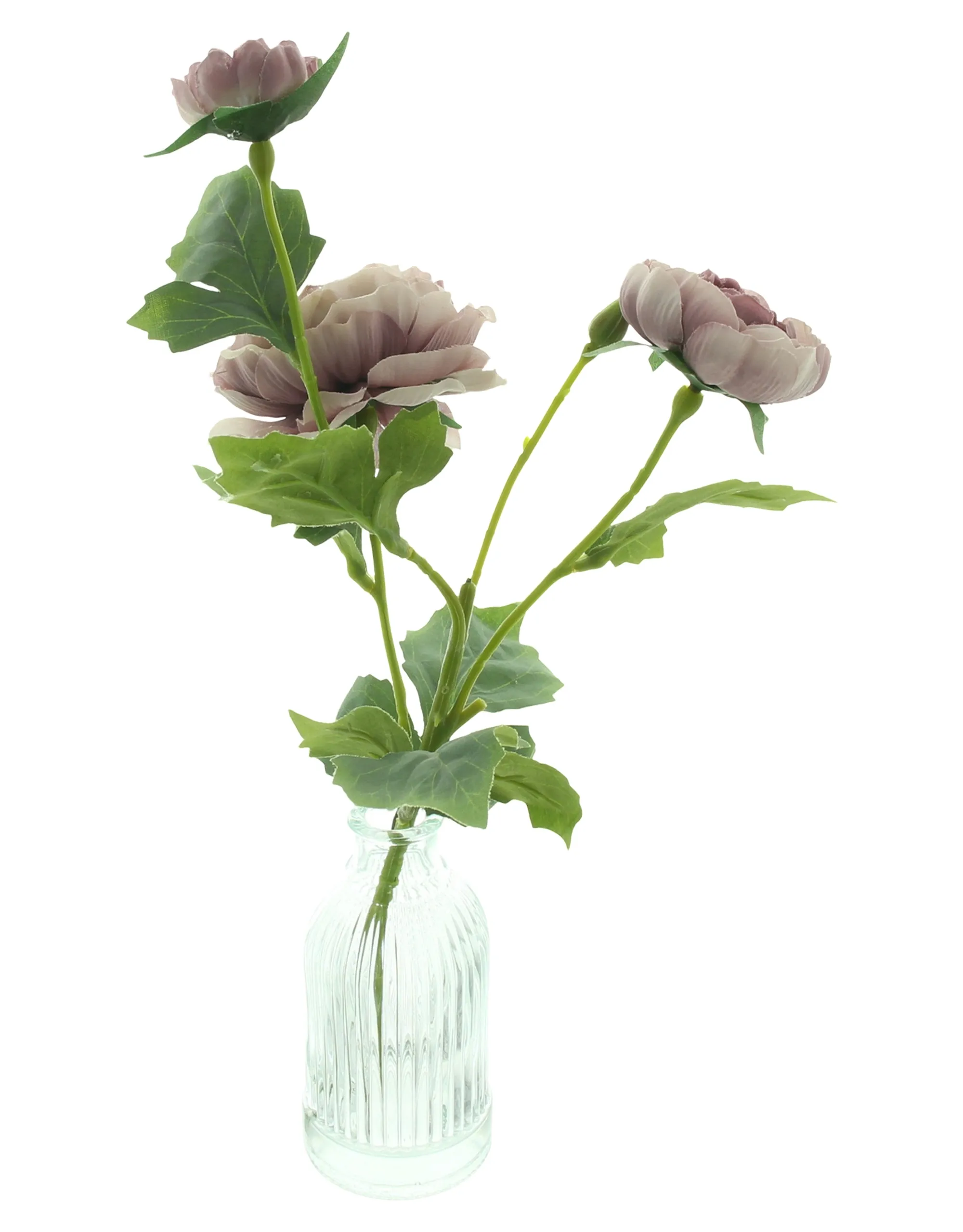 Kunstblume "Pfingstrosen" in Vase  im Frank Flechtwaren Online Shop für Kunstpflanzen kaufen