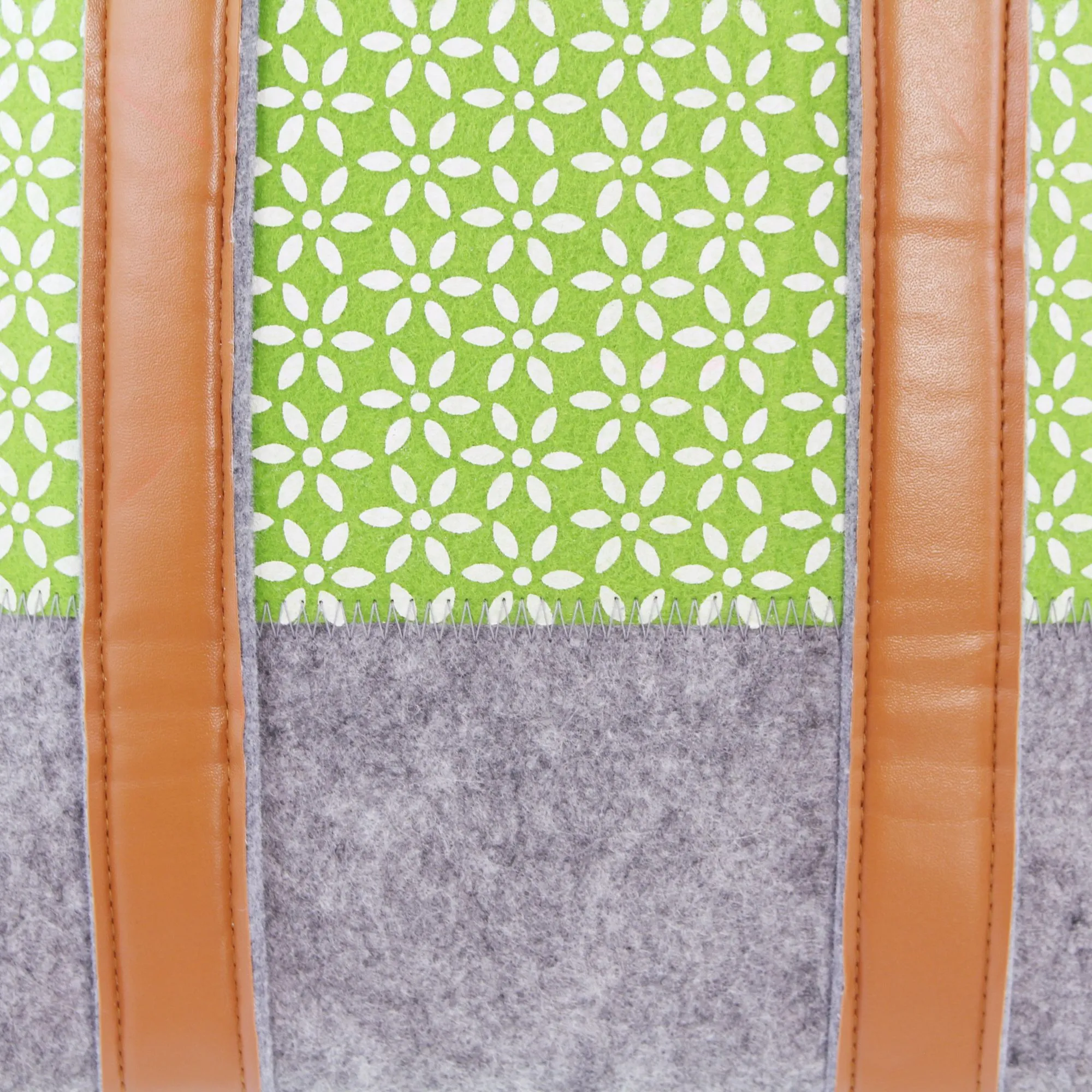 Tasche "Green Blossom"  im Frank Flechtwaren Online Shop für Natur &amp; Grün kaufen