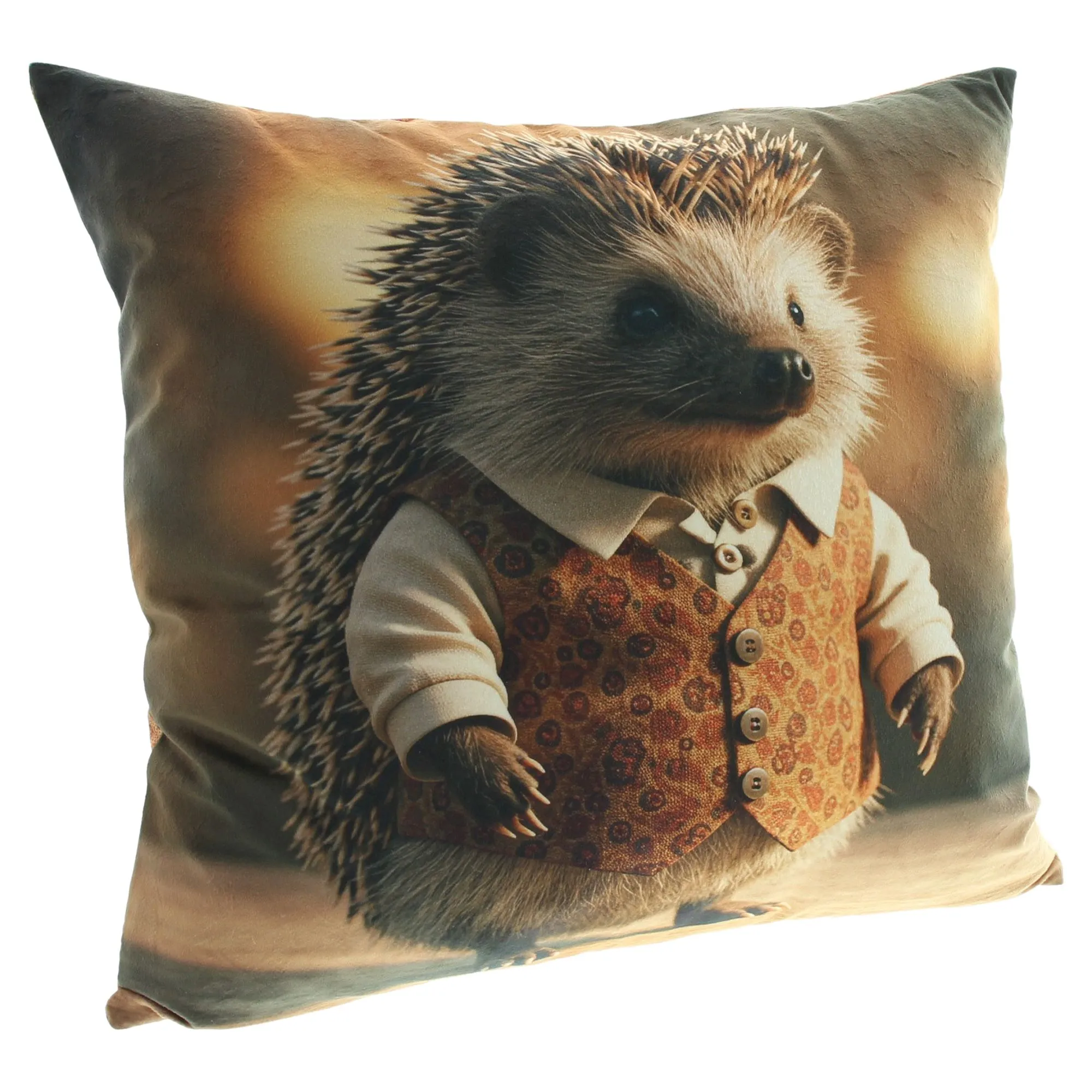Kissenhülle "Herr Igel"  im Frank Flechtwaren Online Shop für For Animal Lovers kaufen