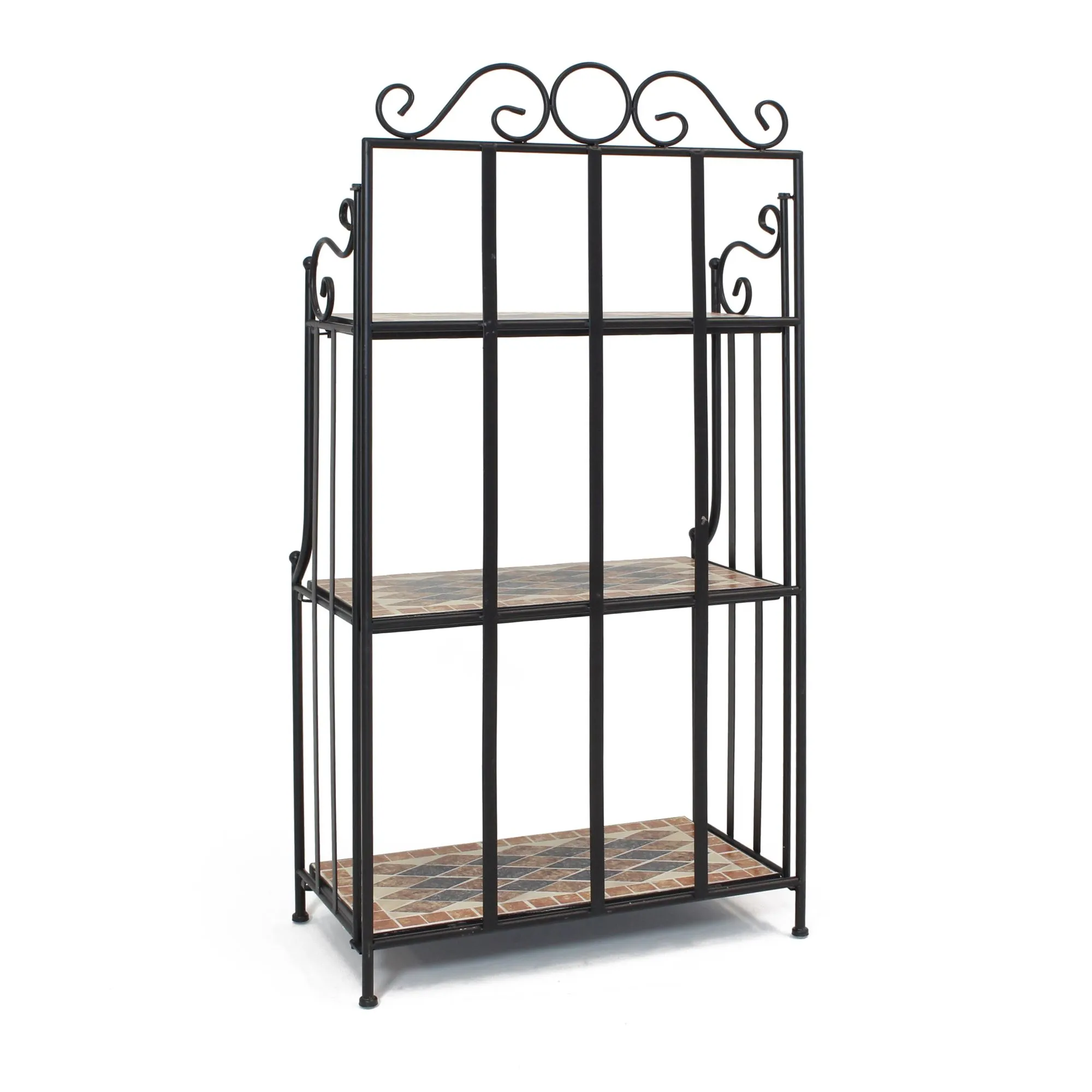 Regal "Mosaik"  im Frank Flechtwaren Online Shop für Regale für den Garten kaufen