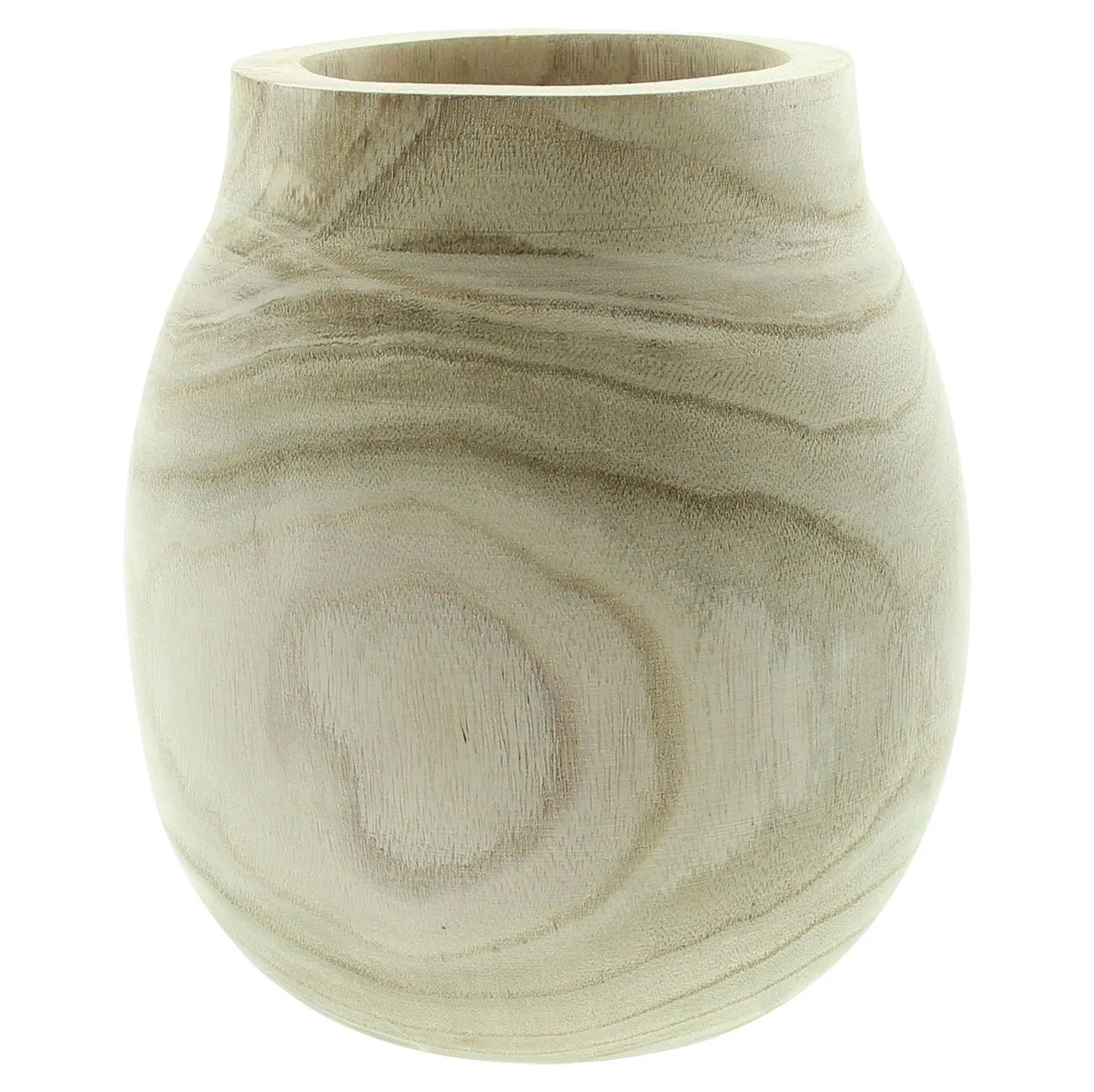 Dekovase "Wood"  im Frank Flechtwaren Online Shop für Herbstfarben kaufen