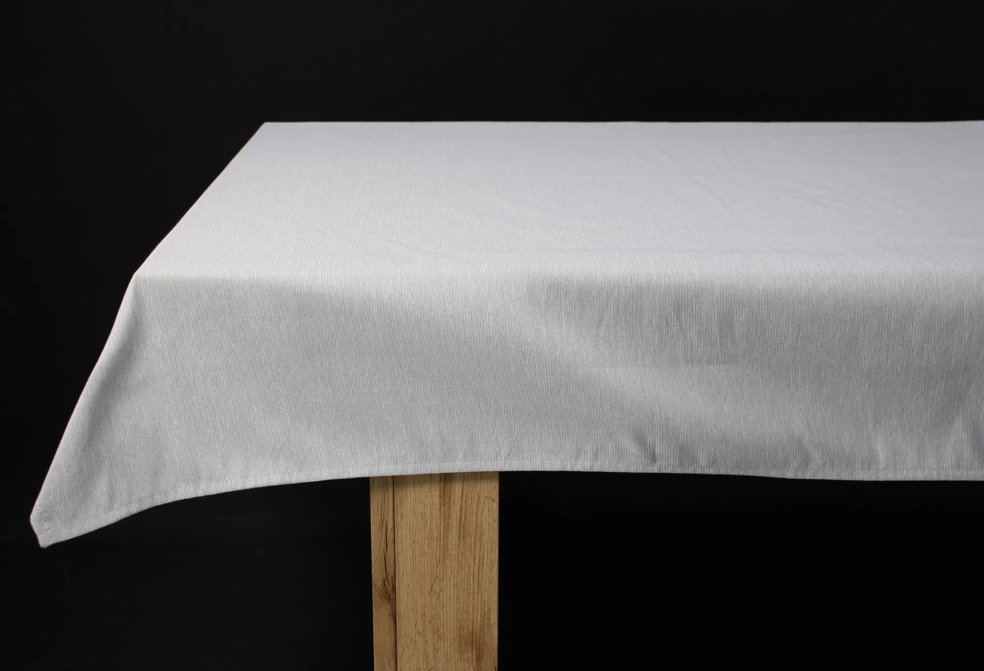 Tafeldecke "Light Grey"  im Frank Flechtwaren Online Shop für Tafeldecken kaufen
