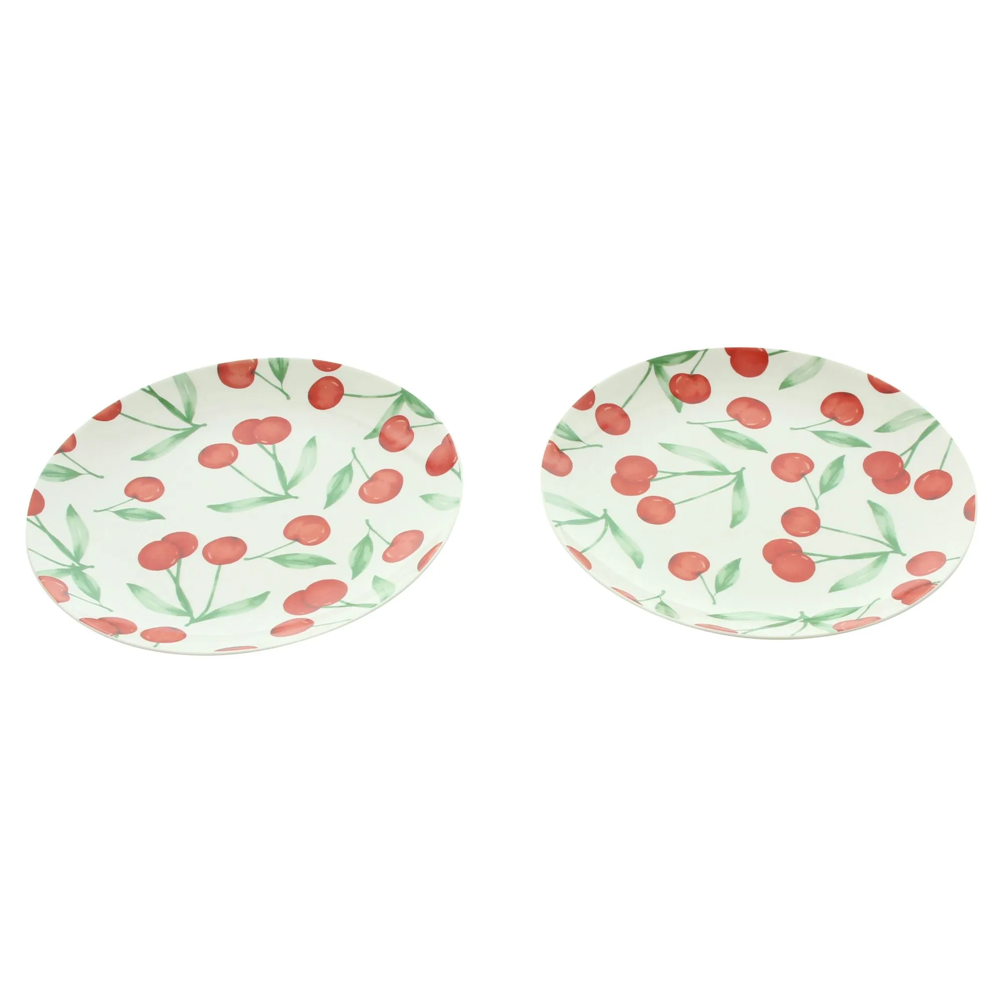 Kuchenteller "Kirschgenuss", 2er Set  im Frank Flechtwaren Online Shop kaufen