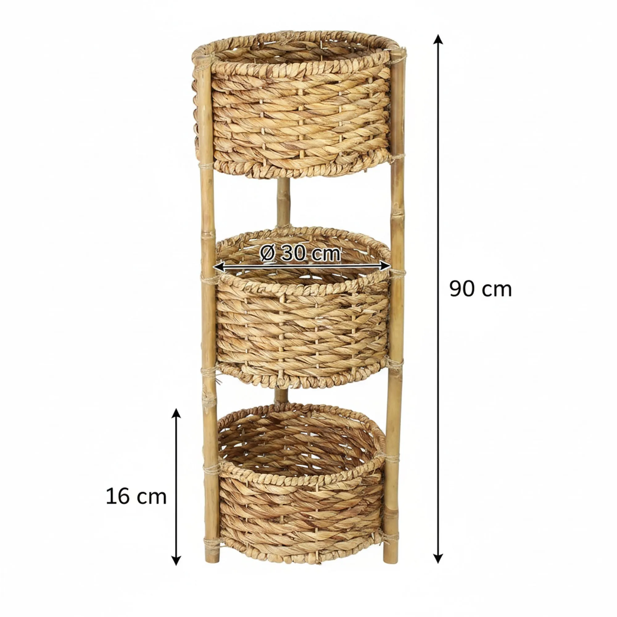 Korbregal "Wasserhyazinthe"  im Frank Flechtwaren Online Shop für Regale kaufen