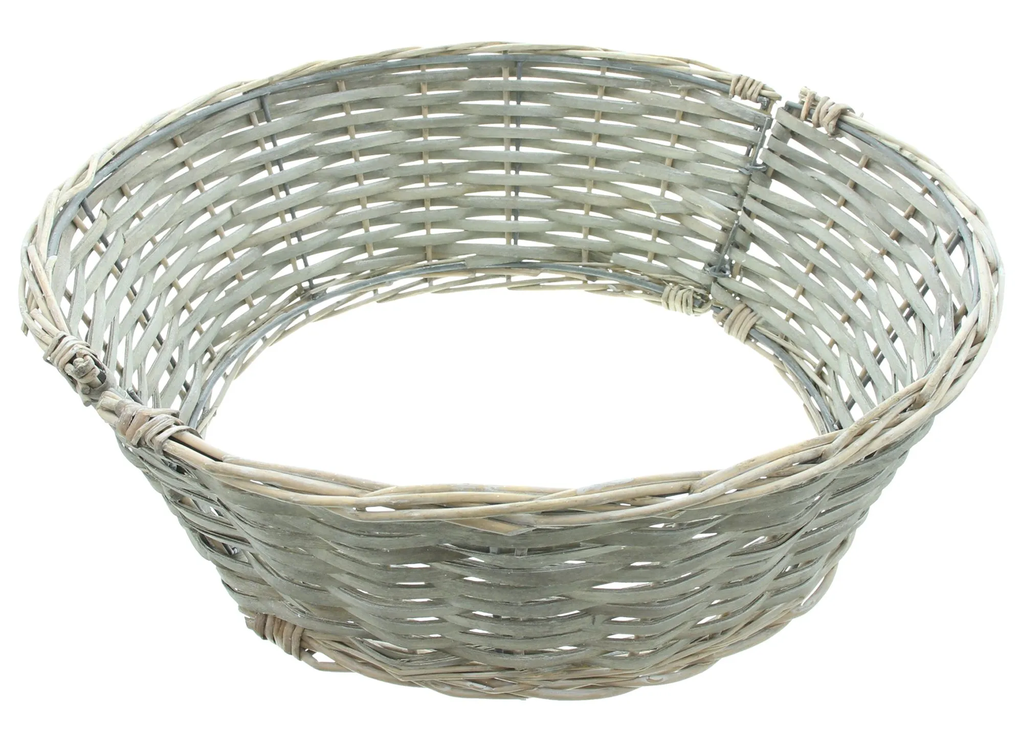 Weihnachtsbaumring "Grey"  im Frank Flechtwaren Online Shop für Tannenbäume kaufen