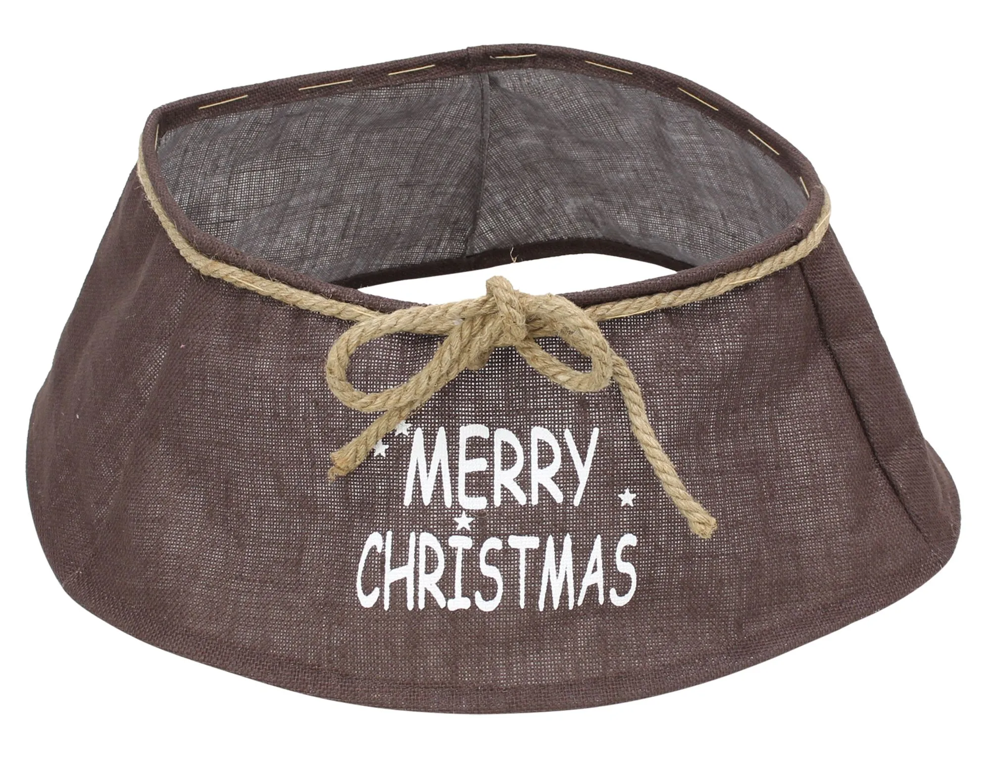 Weihnachtsbaumring "Merry Christmas"  im Frank Flechtwaren Online Shop für Christbaumumrandungen kaufen