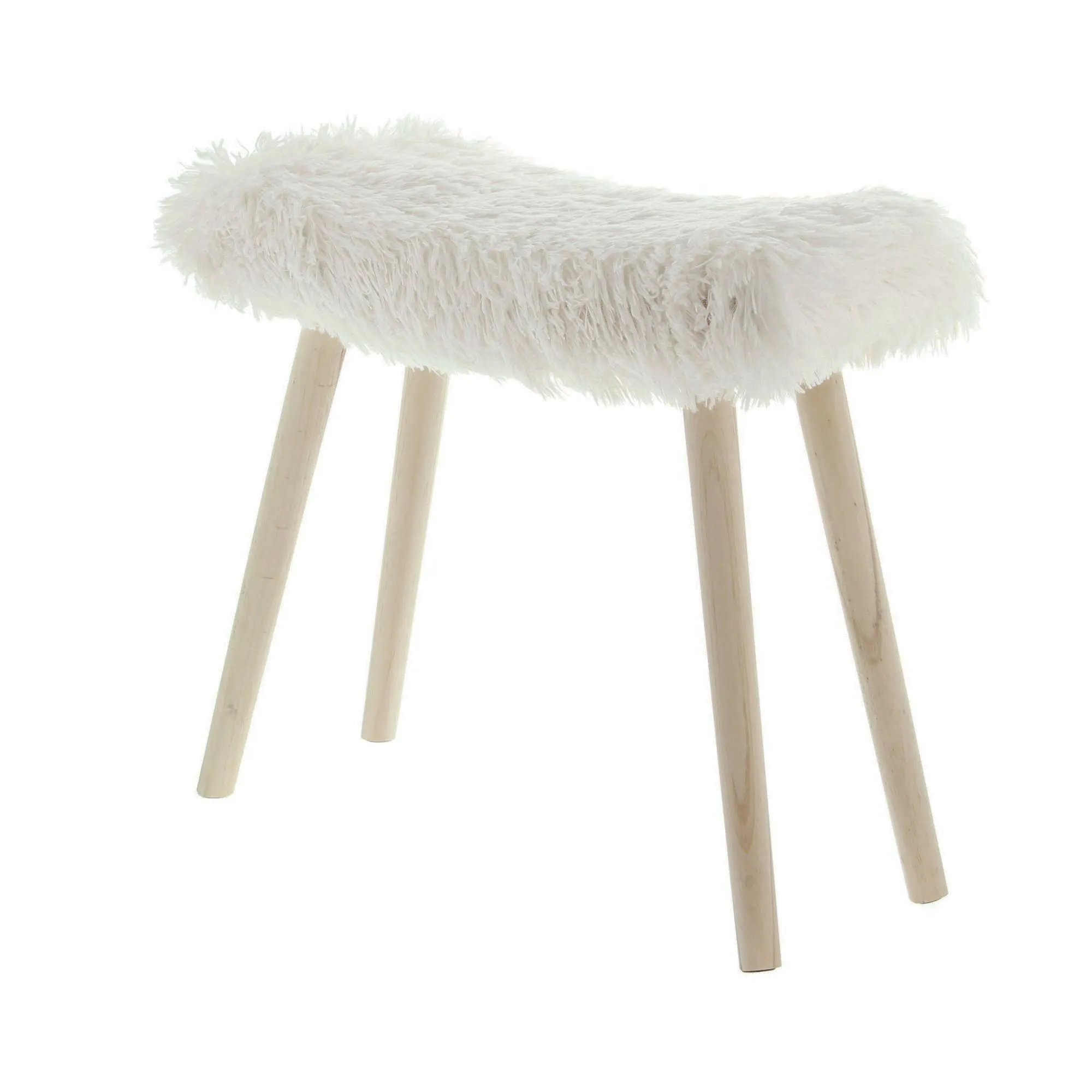 Hocker "Kuschelfell"  im Frank Flechtwaren Online Shop für Hocker kaufen