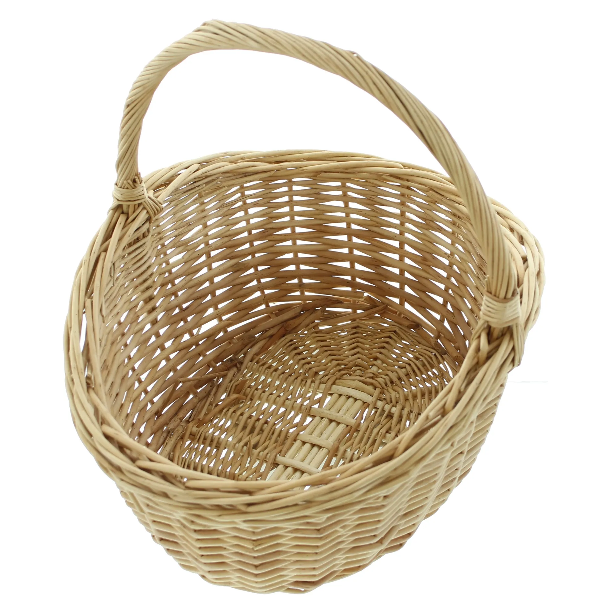 Bügelkorb "Naturweiß", klein  im Frank Flechtwaren Online Shop für Bügelkörbe kaufen